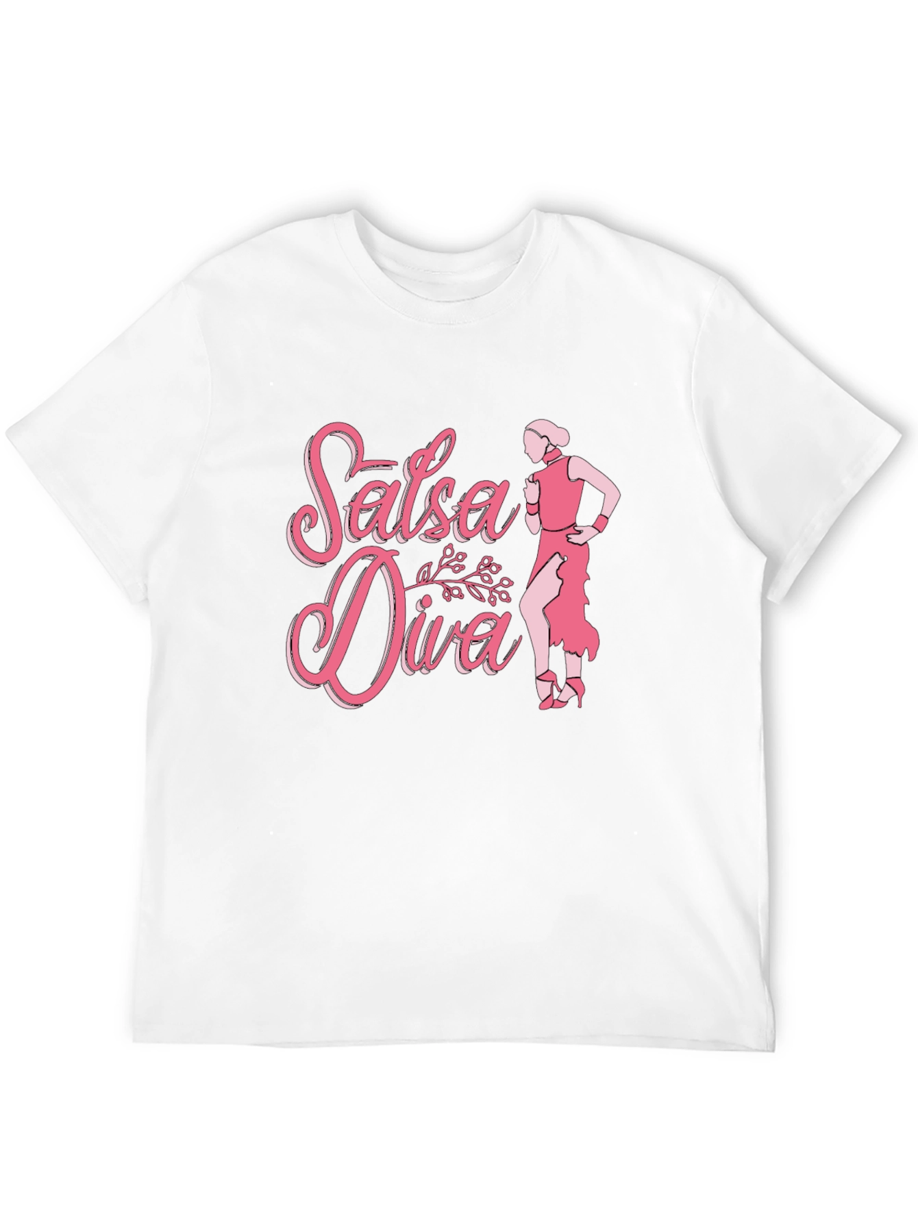 Salsa Diva Graphic T-Shirt - Dance Lover Tee