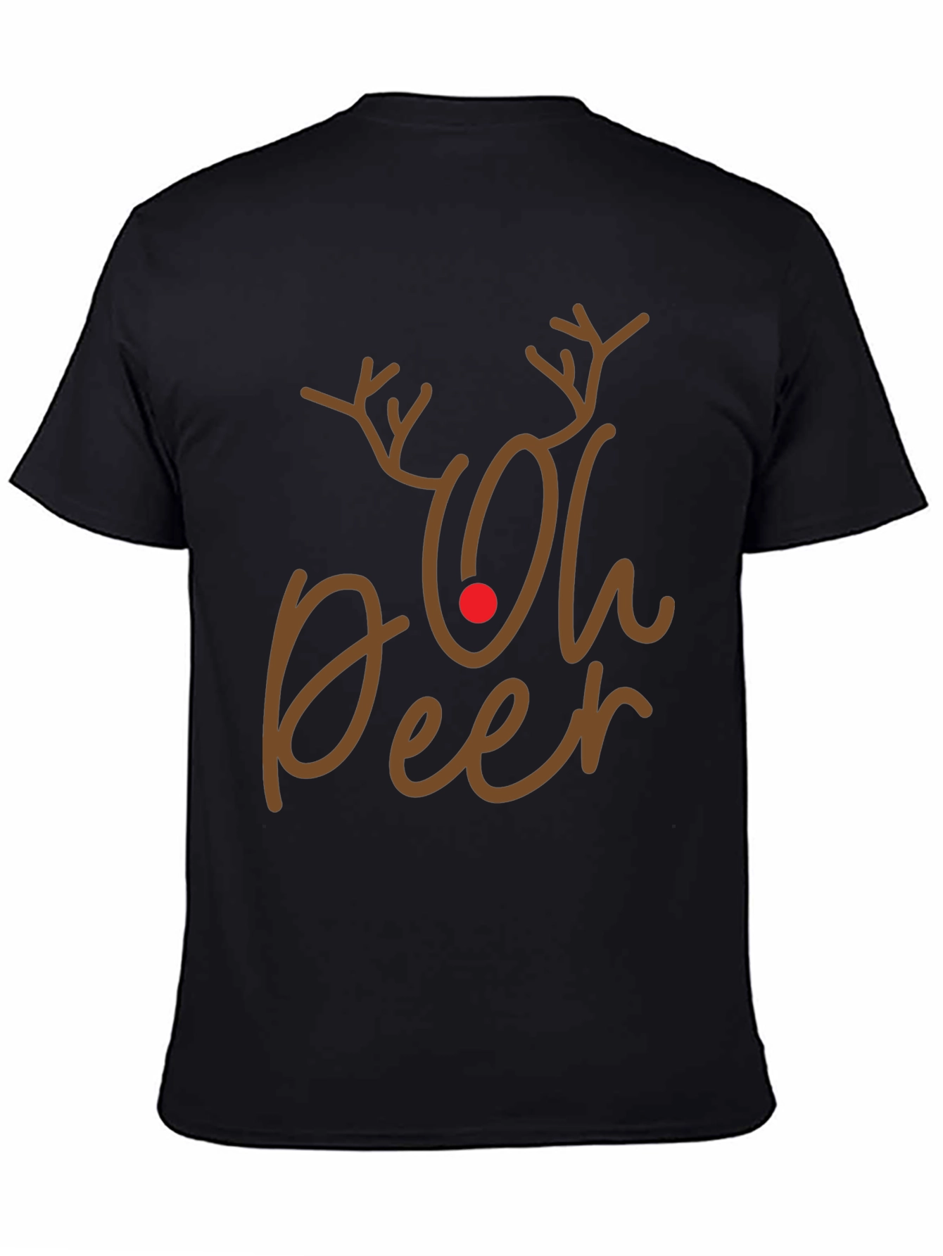 Oh Deer Christmas Graphic Tee - Holiday Season Shirt