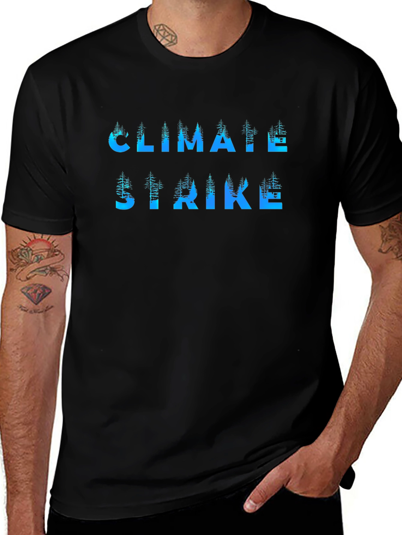 Climate Strike Graphic T-Shirt