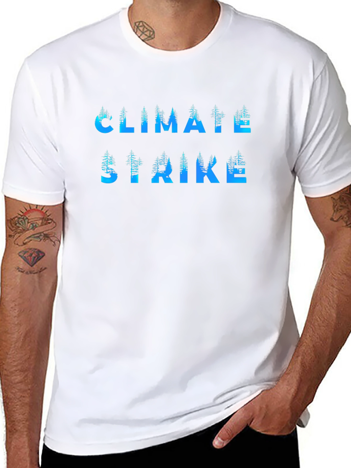 Climate Strike Graphic T-Shirt