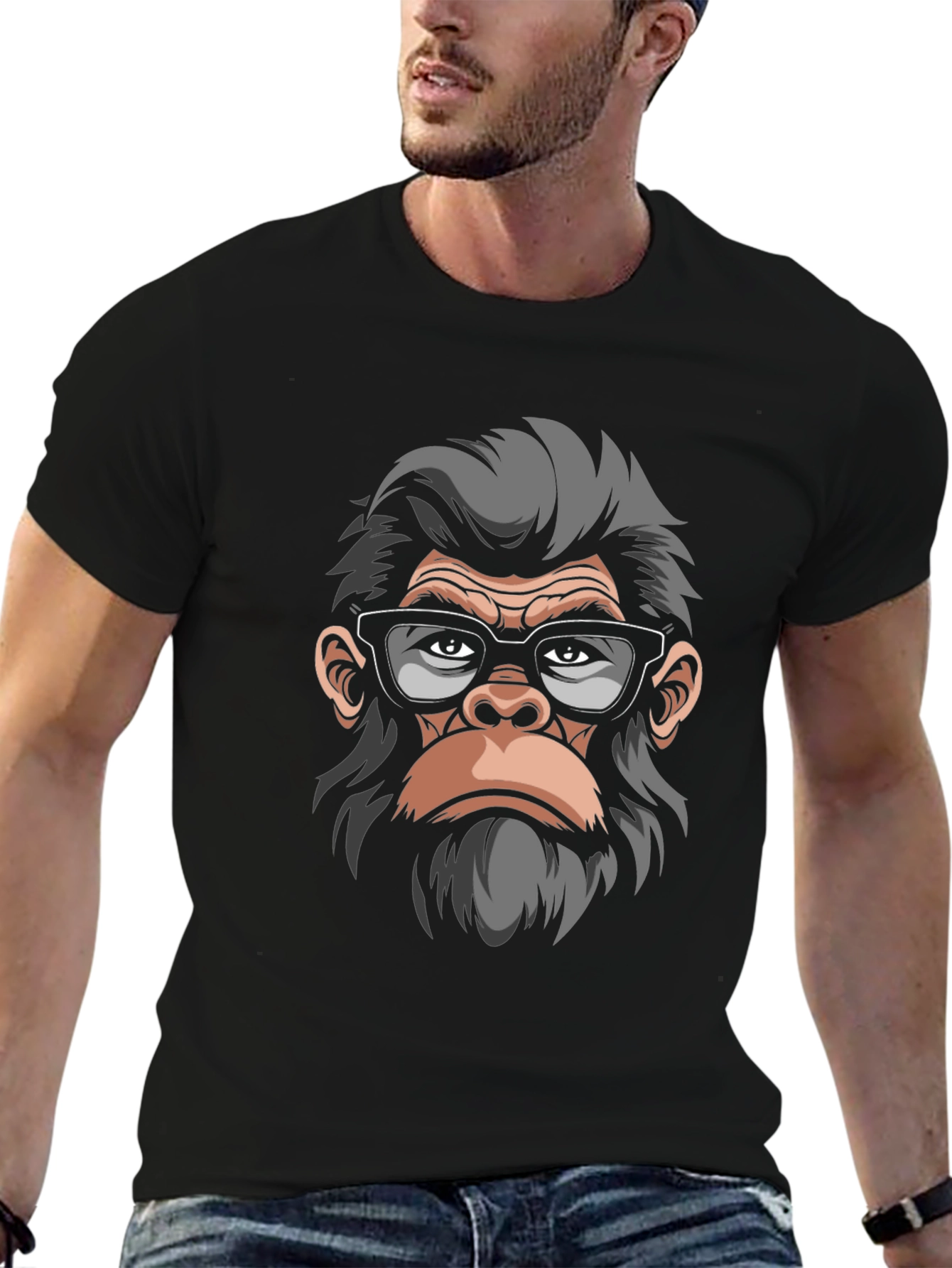 Cool Ape Graphic T-Shirt - Trendy Streetwear