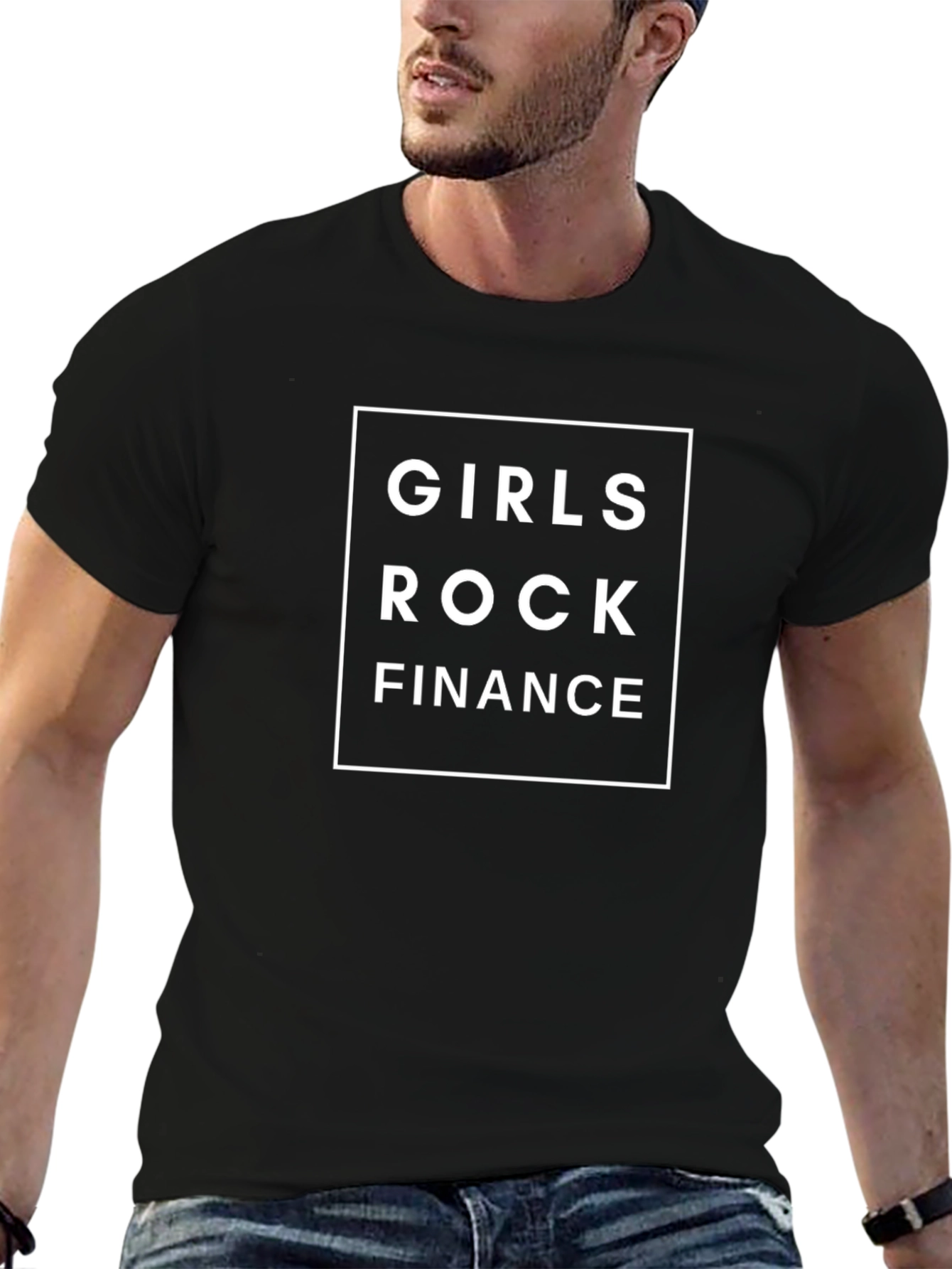 Girls Rock Finance Graphic T-Shirt