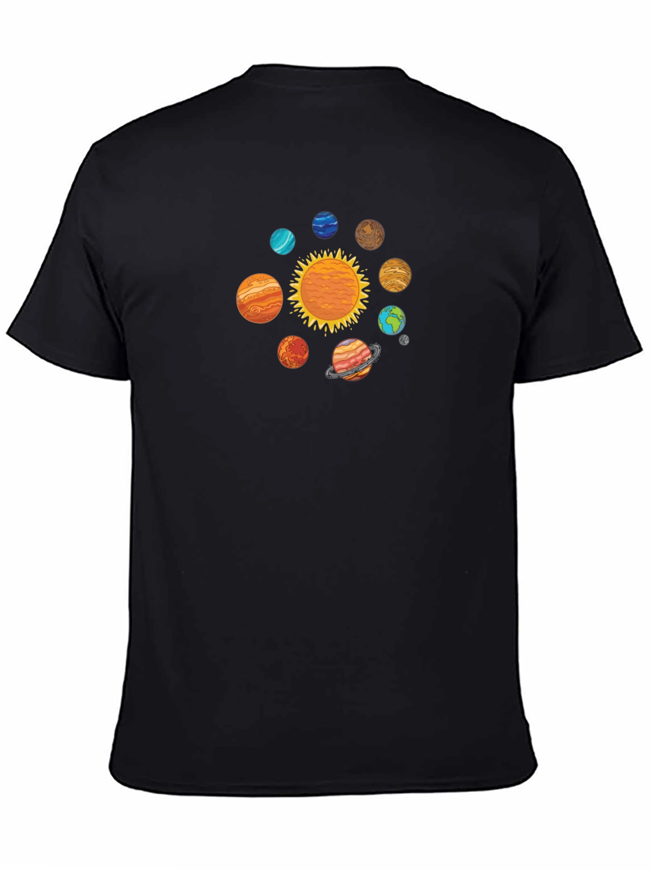 Solar System Graphic T-Shirt