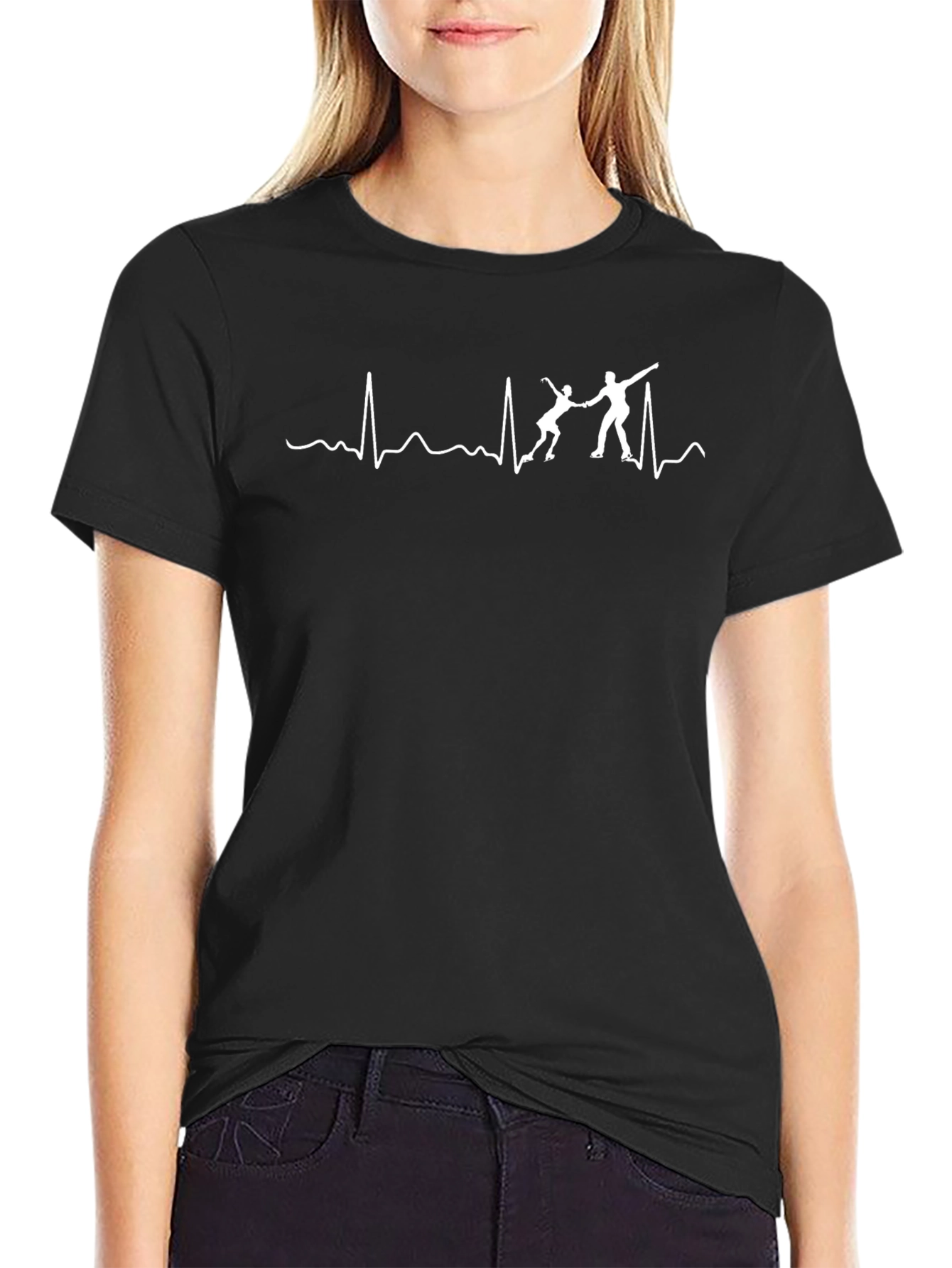 Skating Heartbeat T-Shirt