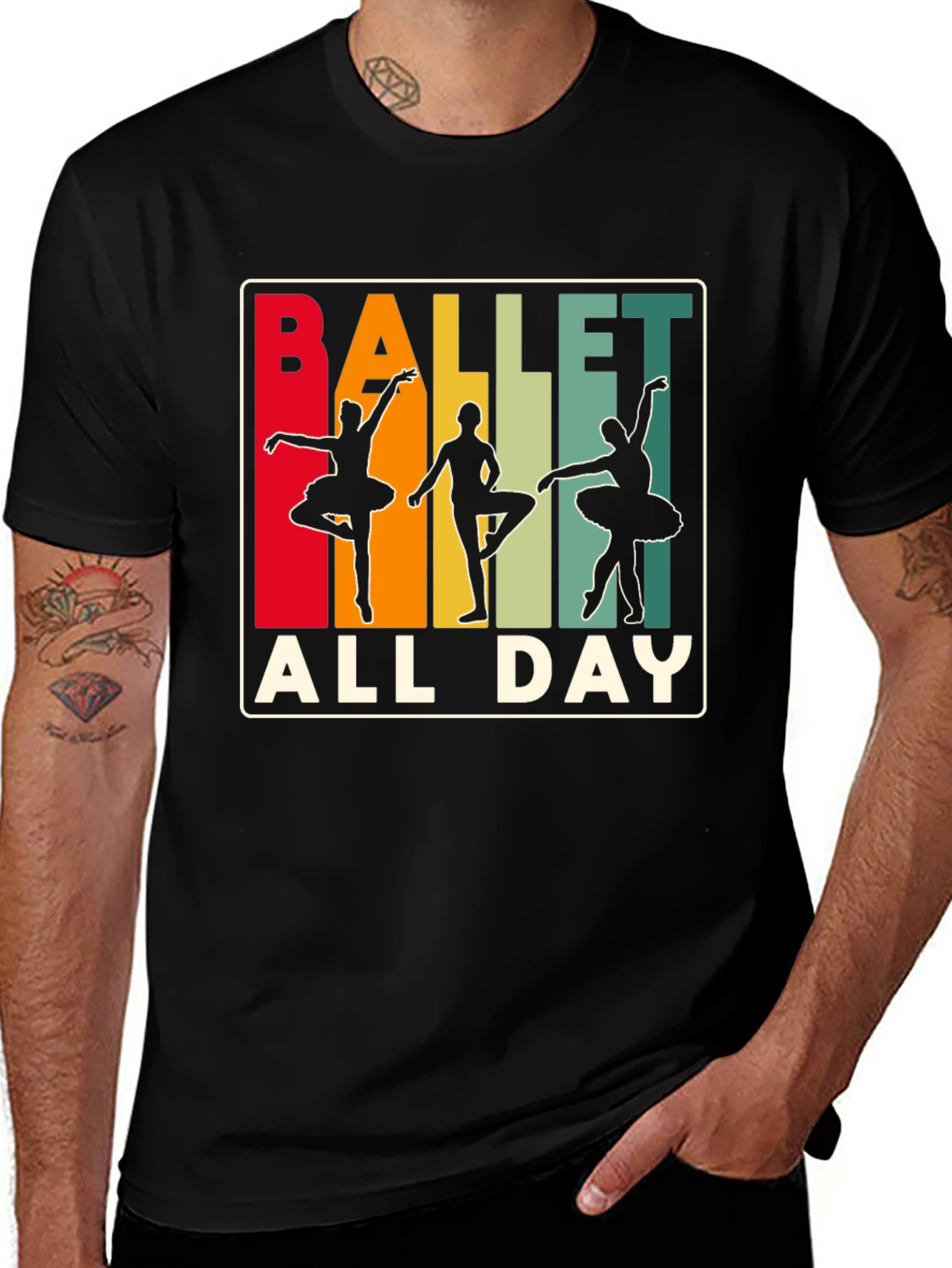 Ballet All Day Graphic Tee