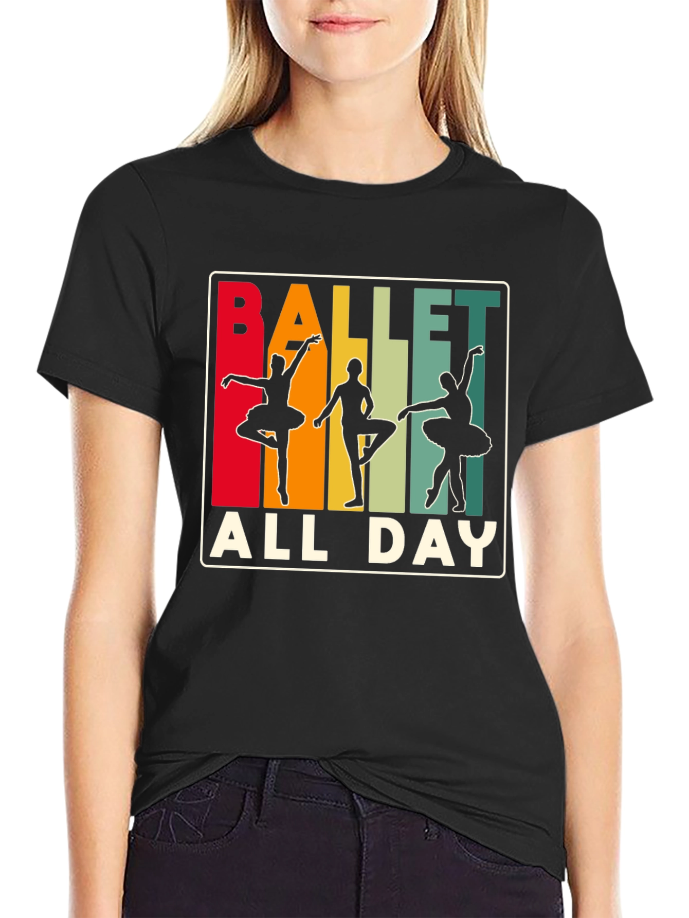 Ballet All Day Graphic Tee