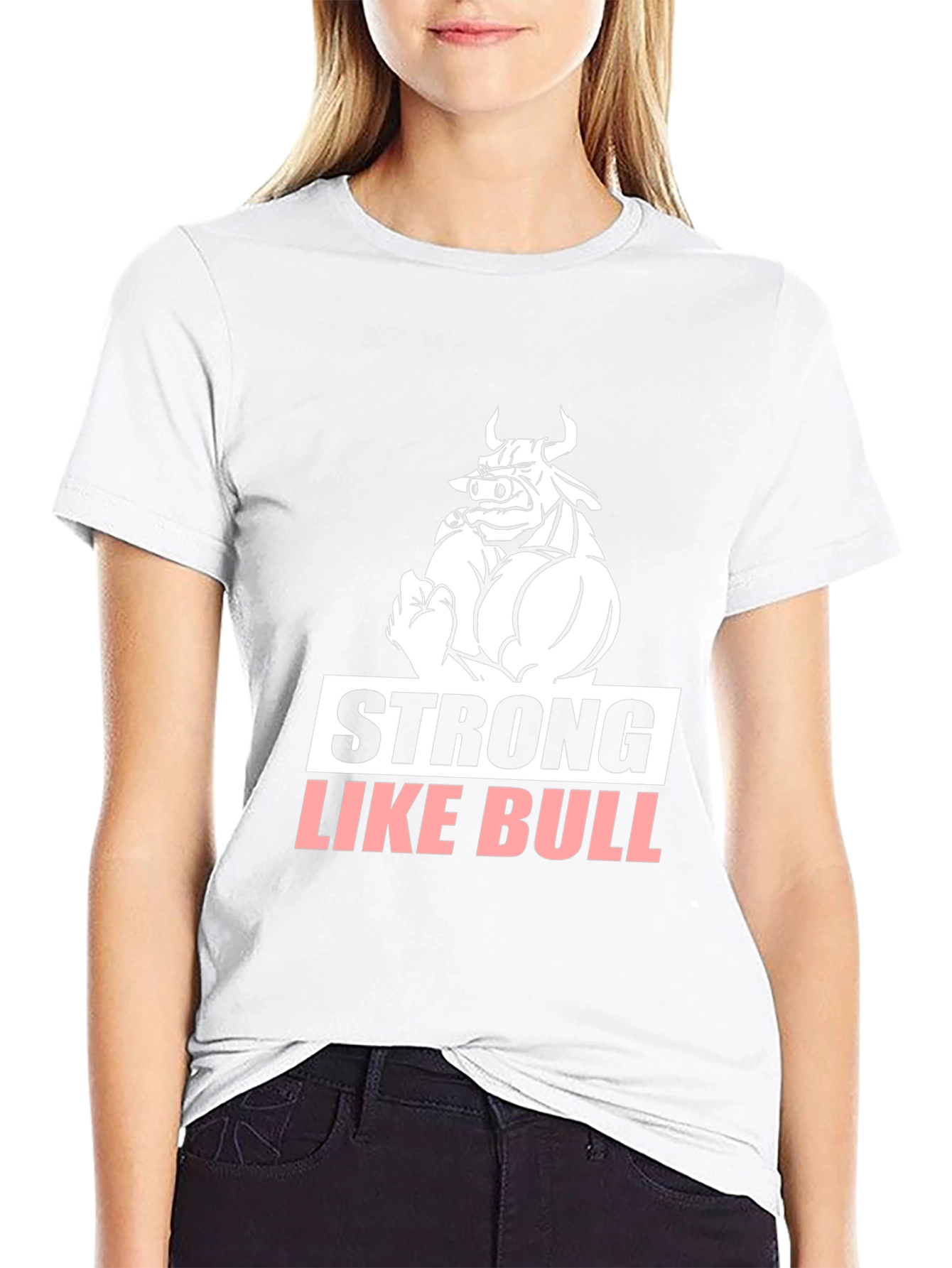 Strong Like Bull Graphic Tee