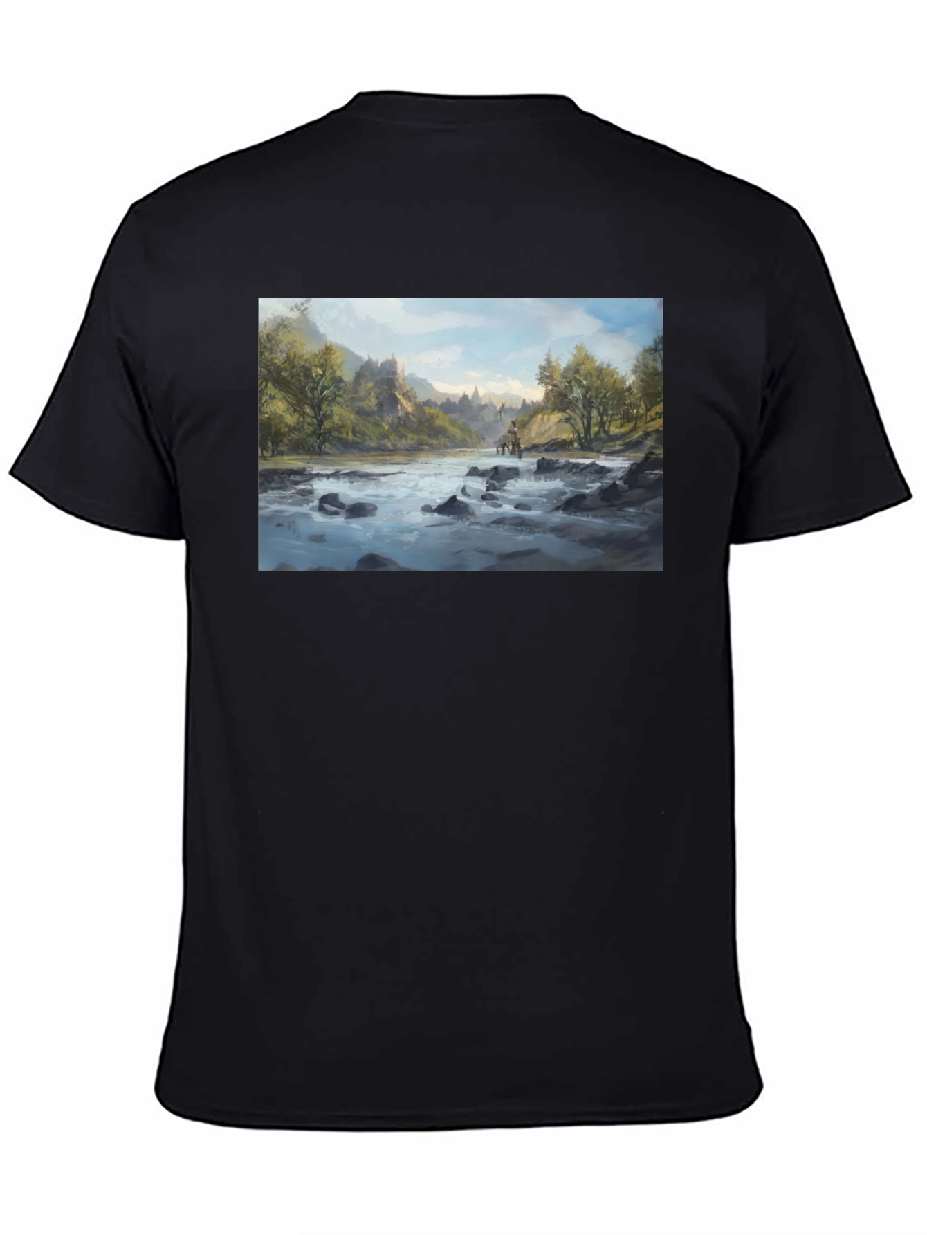 Scenic River Art T-Shirt