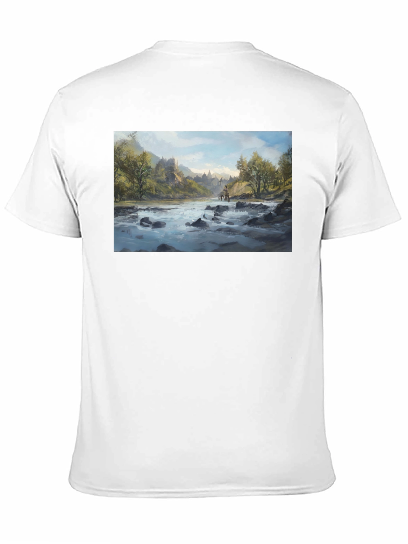 Scenic River Art T-Shirt