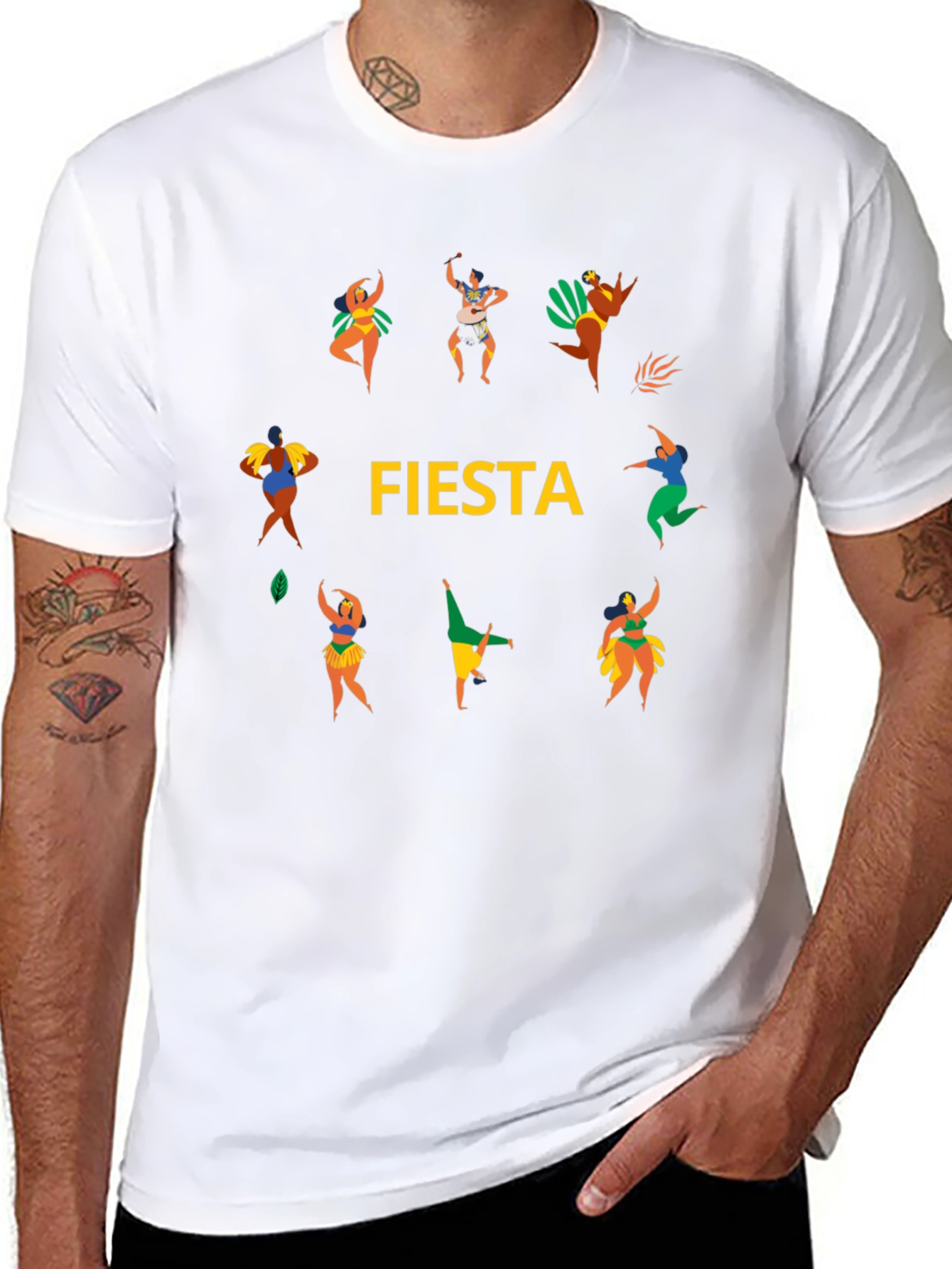 Fiesta Graphic Tee - Celebrate in Style