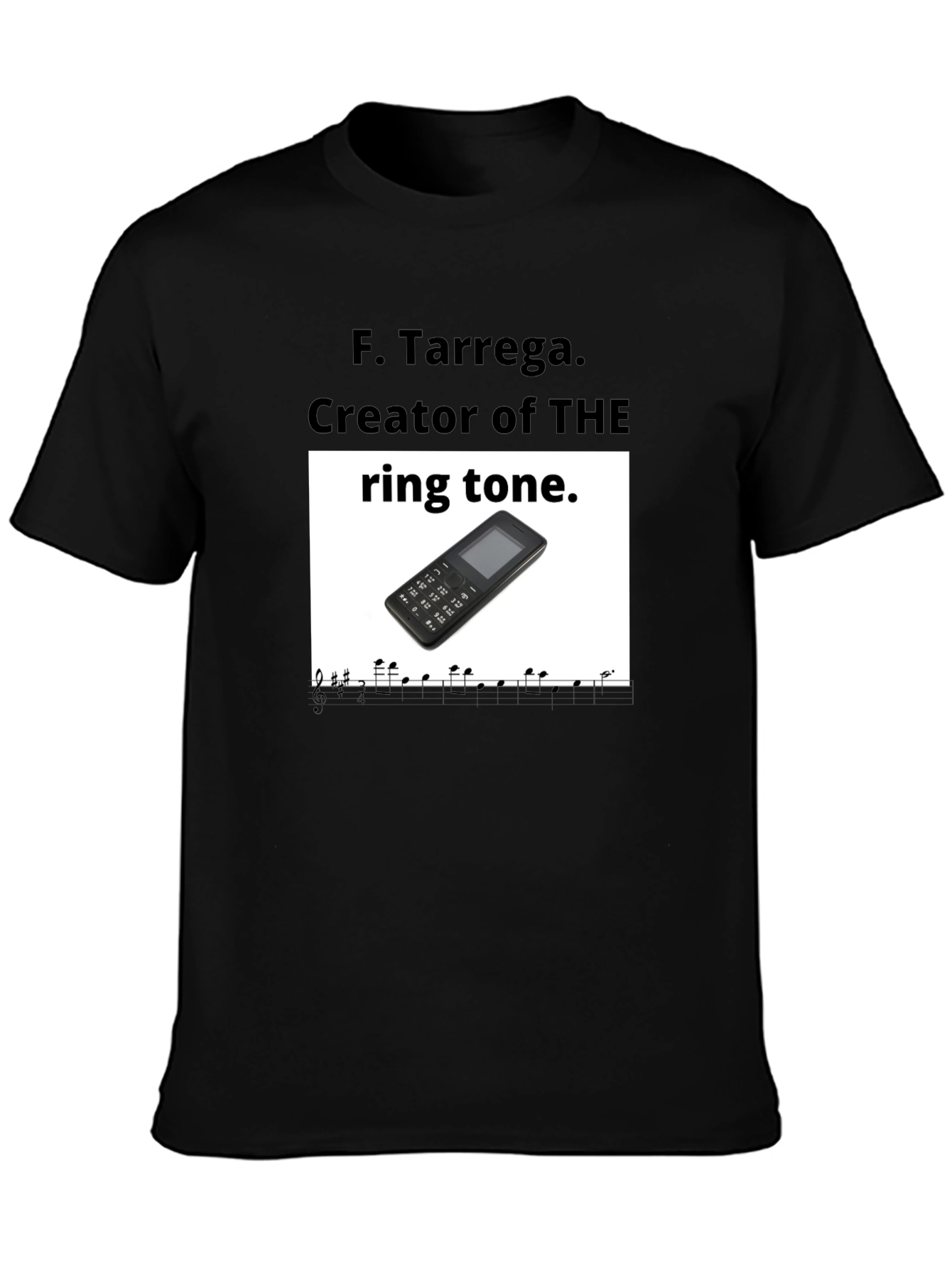 F. Tarrega Ringtone T-Shirt