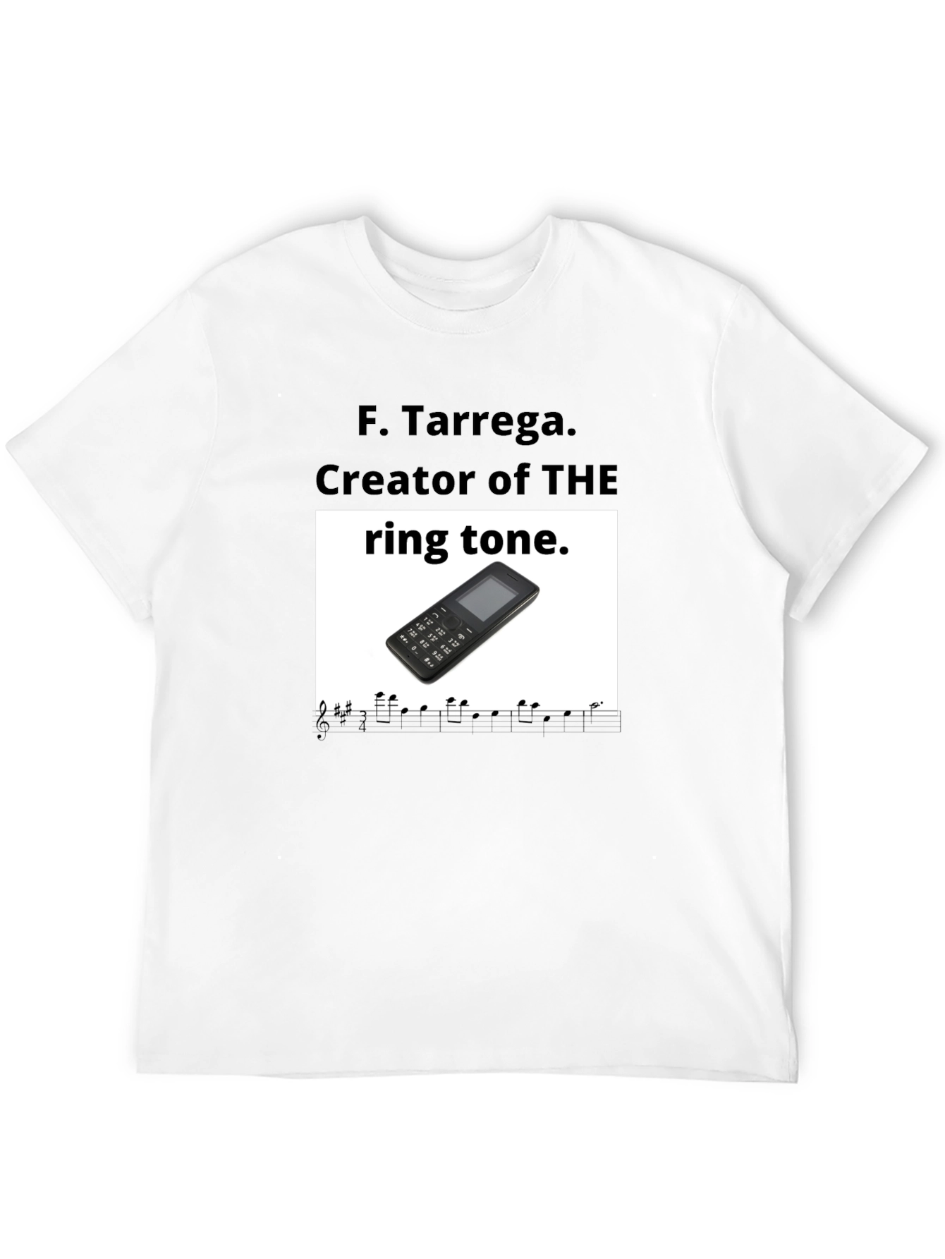 F. Tarrega Ringtone T-Shirt