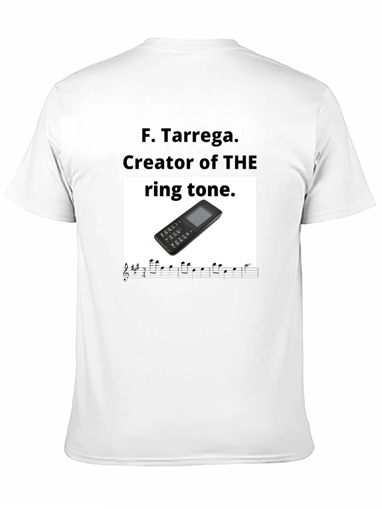 F. Tarrega Ringtone T-Shirt
