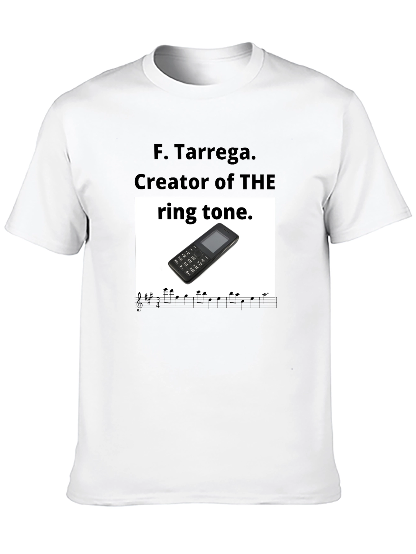 F. Tarrega Ringtone T-Shirt