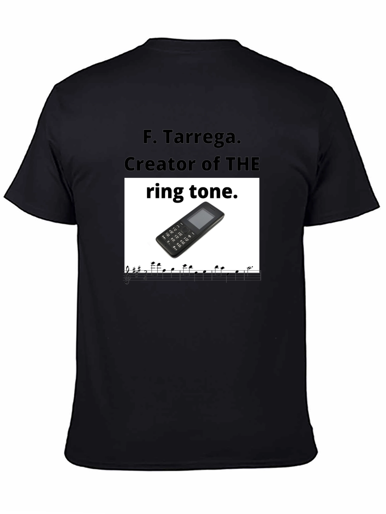 F. Tarrega Ringtone T-Shirt