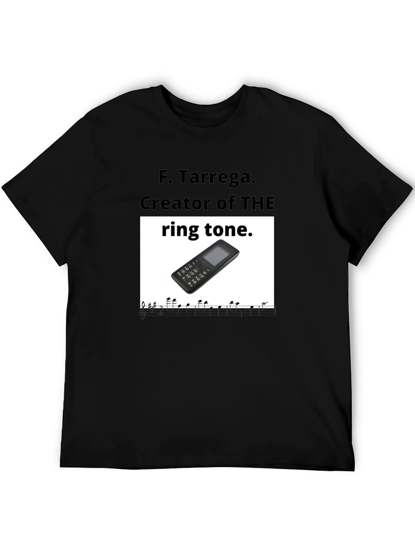 F. Tarrega Ringtone T-Shirt