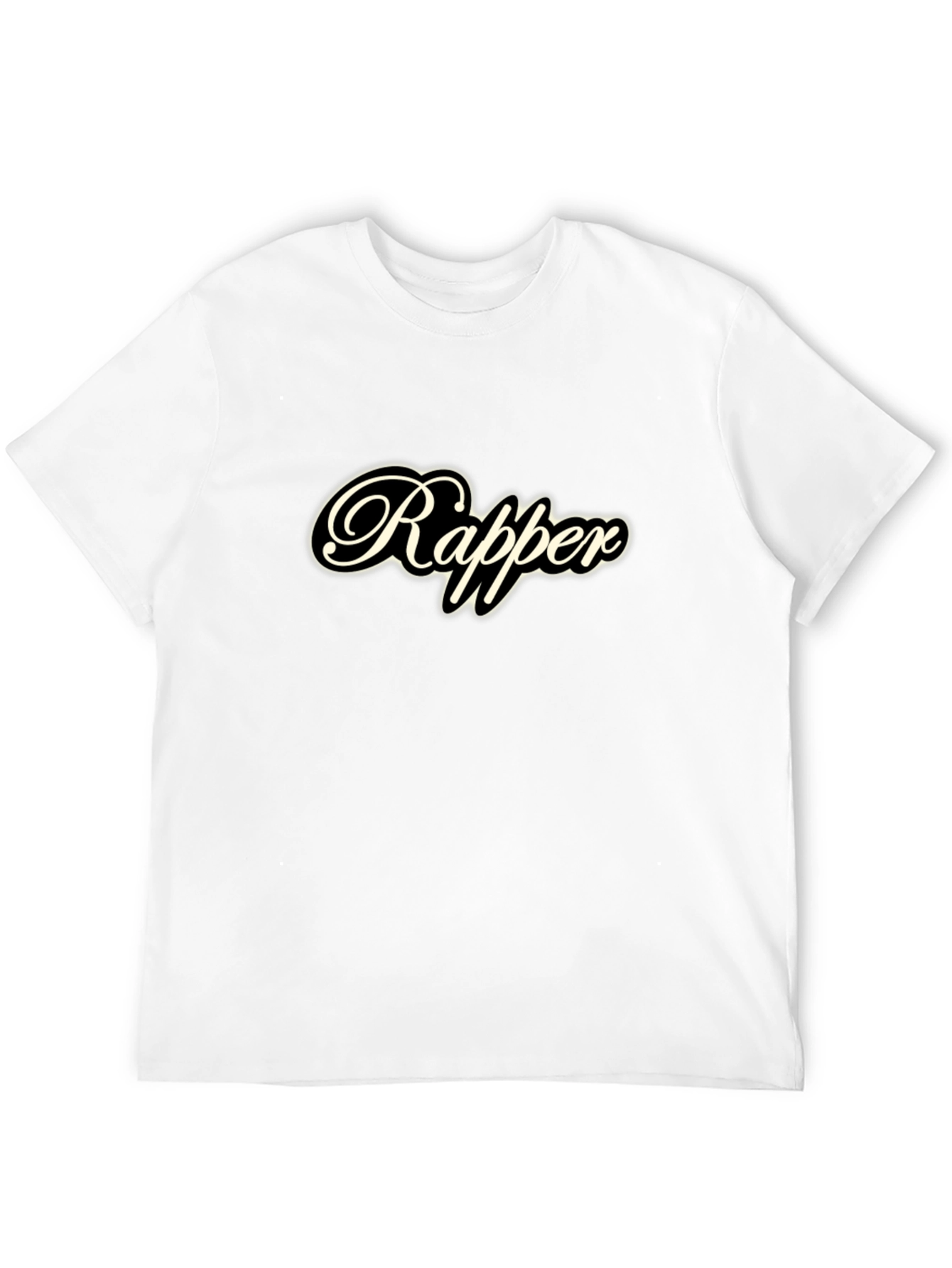 Rapper Graphic Black T-Shirt
