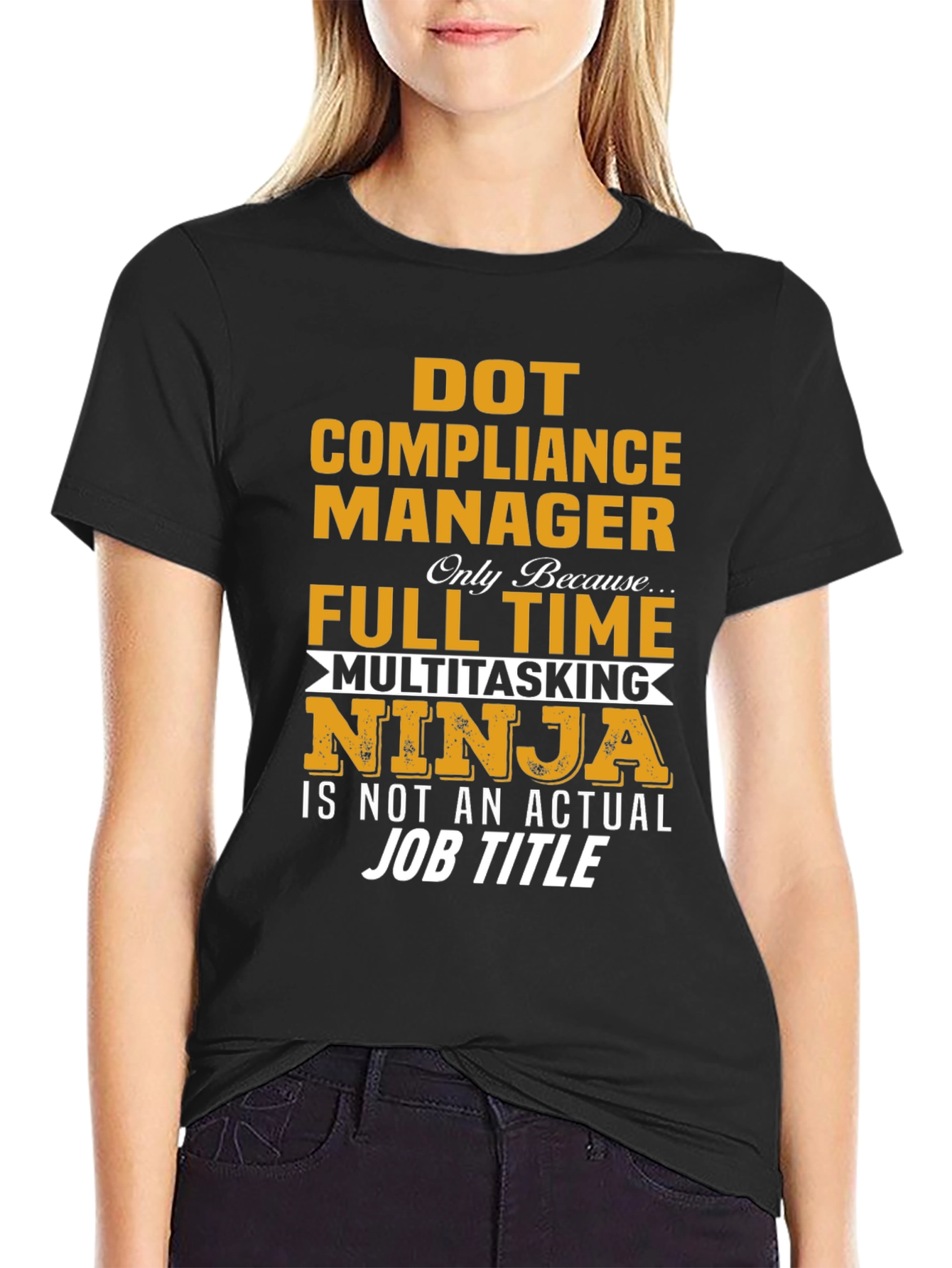 DOT Compliance Manager Multitasking Ninja T-Shirt