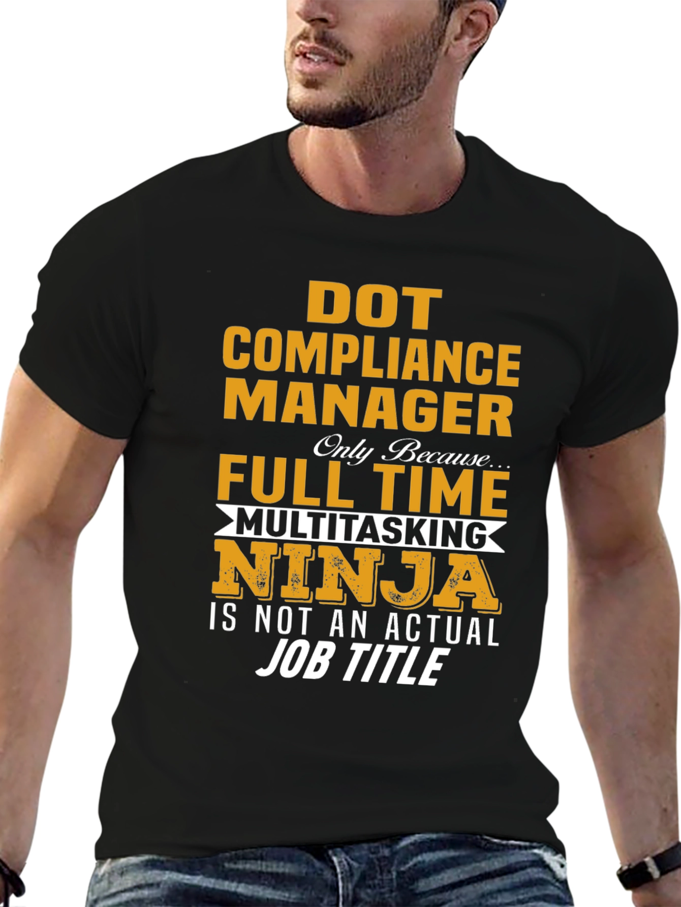 DOT Compliance Manager Multitasking Ninja T-Shirt