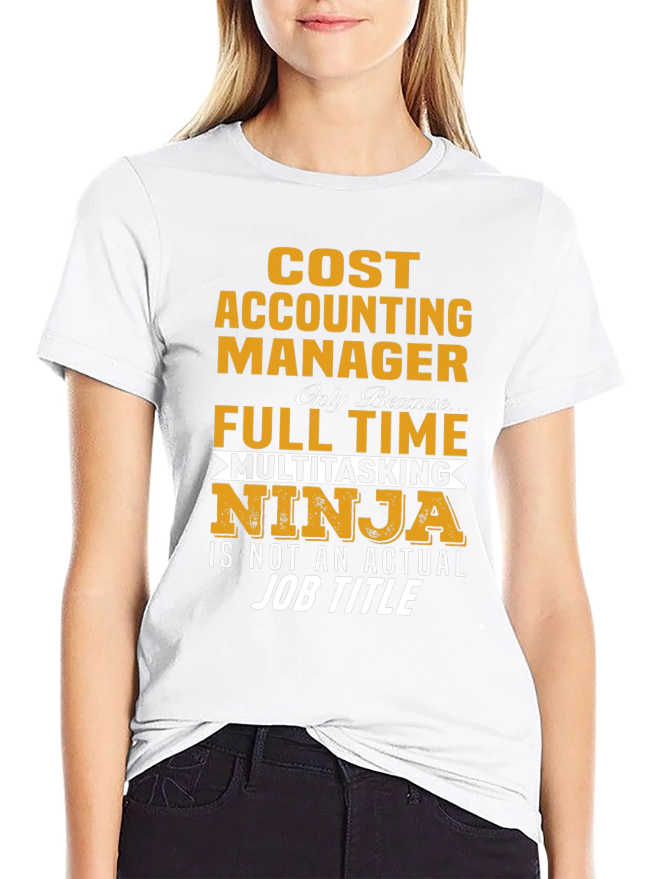 Cost Accounting Manager Ninja T-Shirt