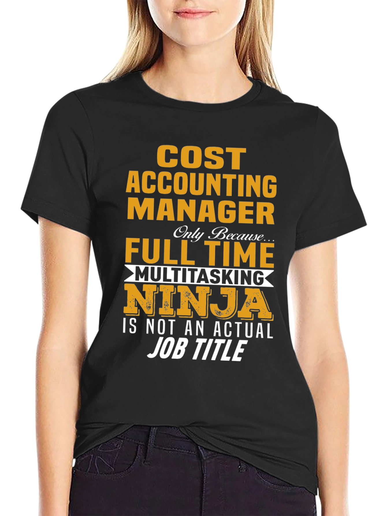 Cost Accounting Manager Ninja T-Shirt