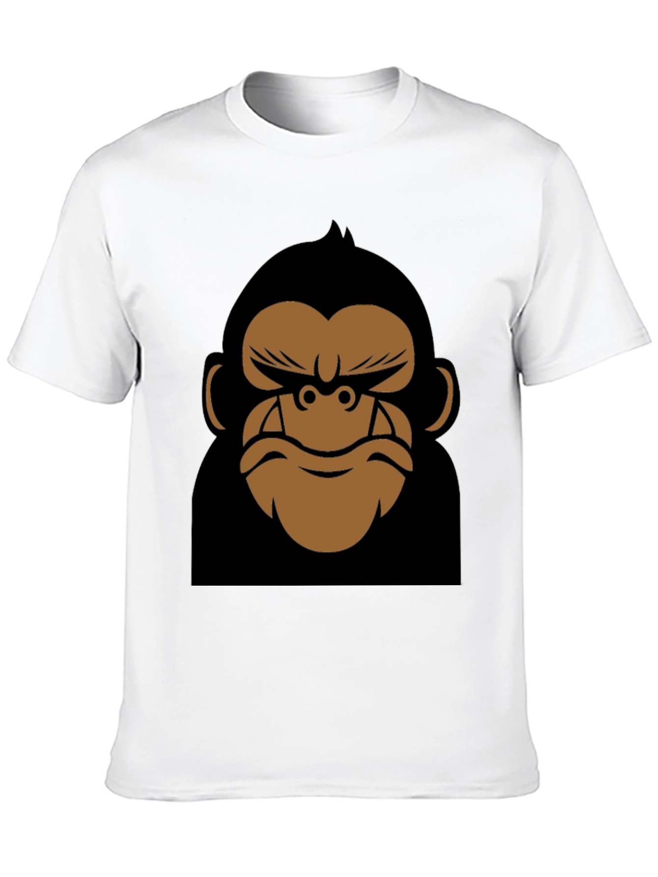 Cool Gorilla Graphic Tee - Black Cotton T-Shirt