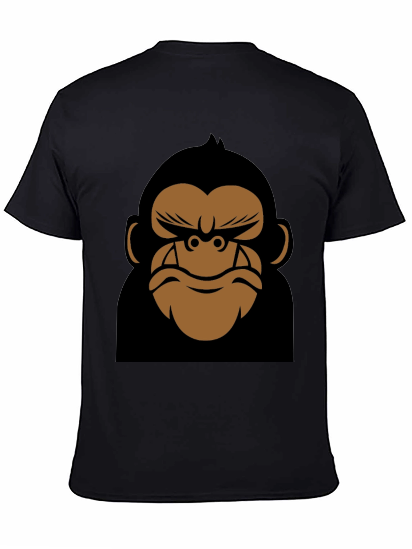 Cool Gorilla Graphic Tee - Black Cotton T-Shirt