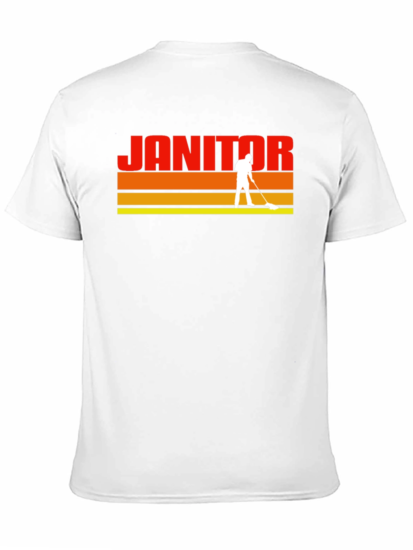 Retro Janitor Graphic T-Shirt