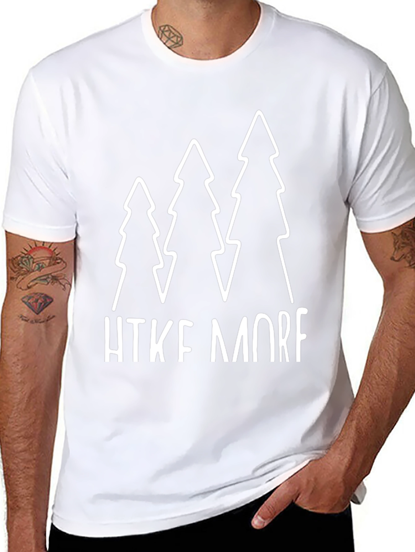 Hike More Graphic Tee - Adventure Awaits!