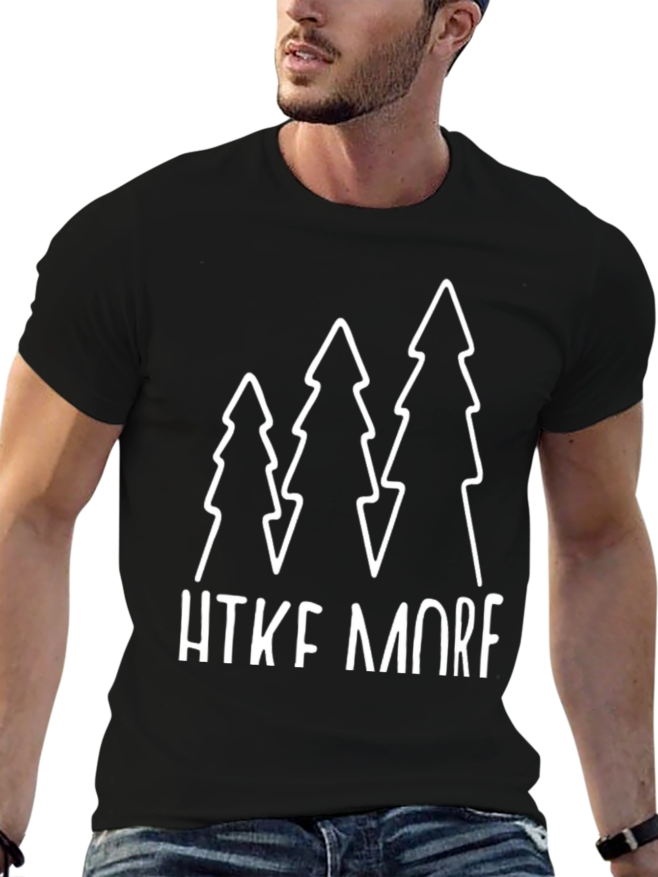 Hike More Graphic Tee - Adventure Awaits!