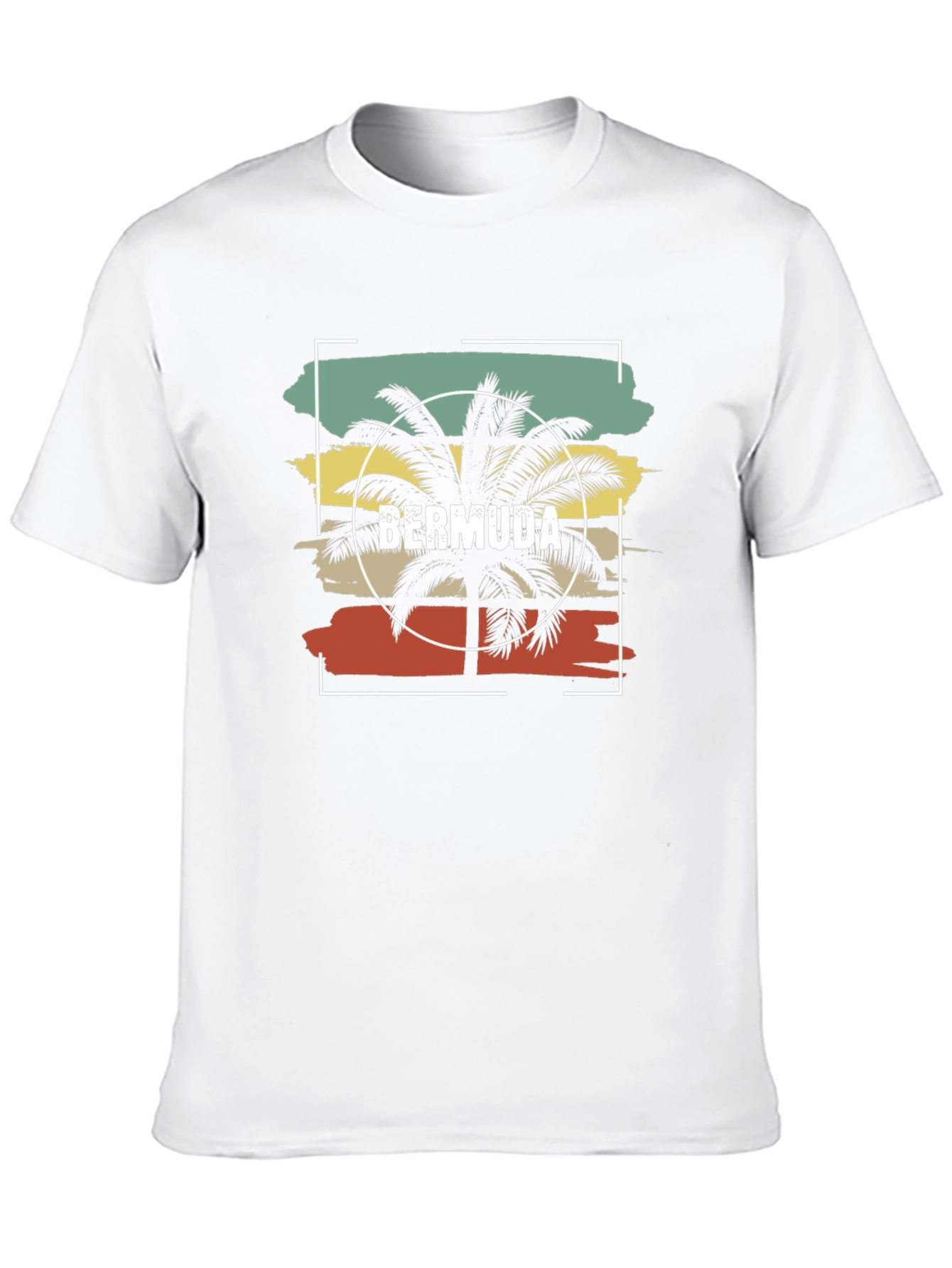 Bermuda Palm Tree Graphic Tee