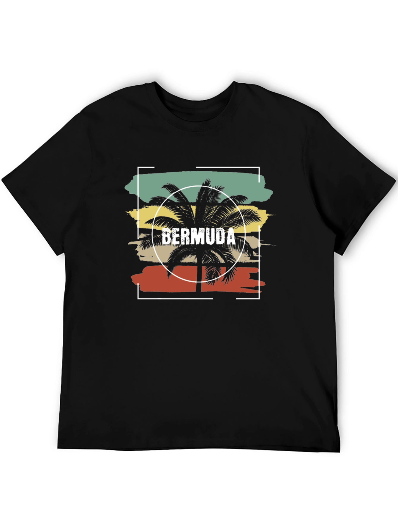 Bermuda Palm Tree Graphic Tee