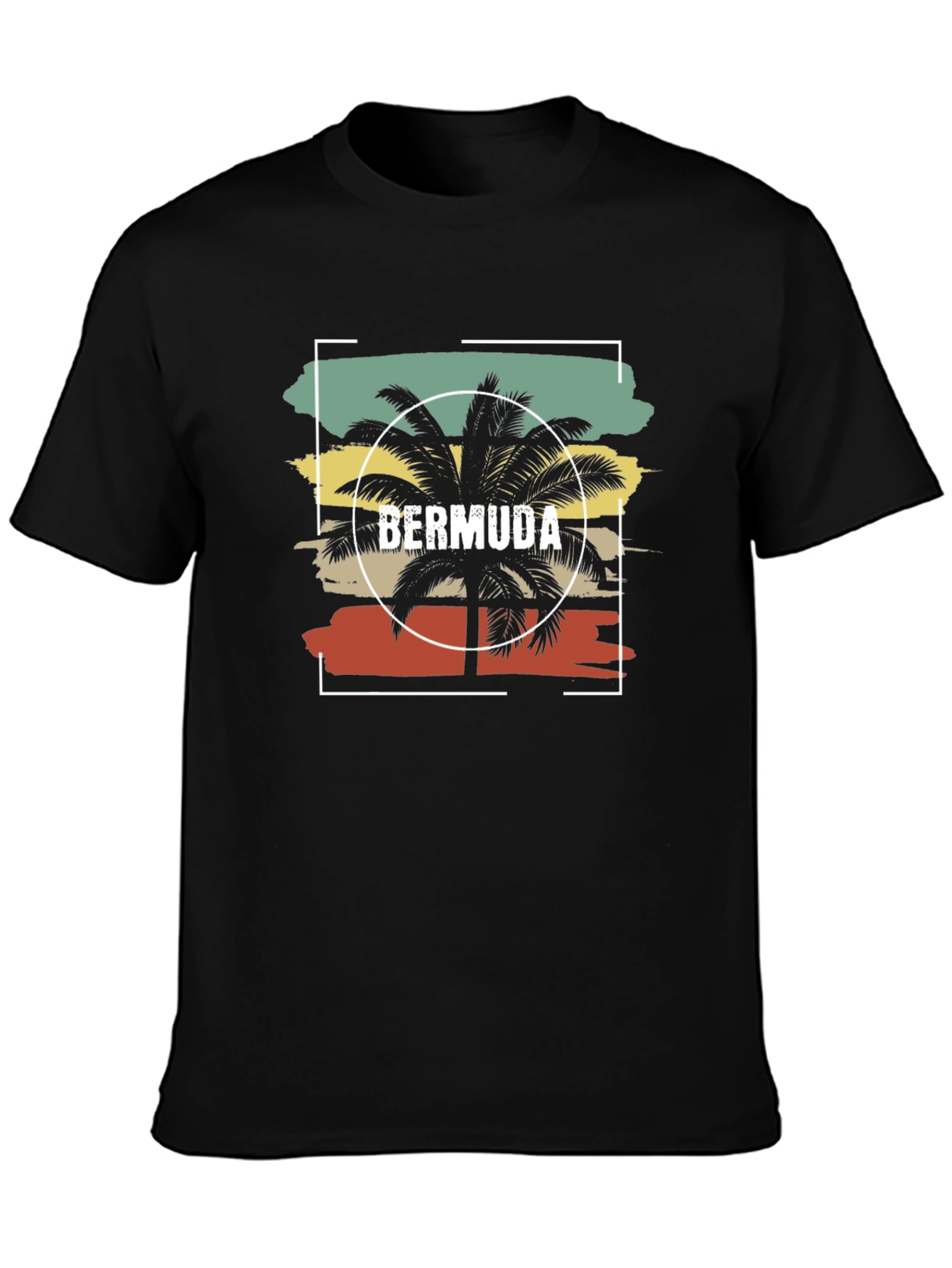 Bermuda Palm Tree Graphic Tee