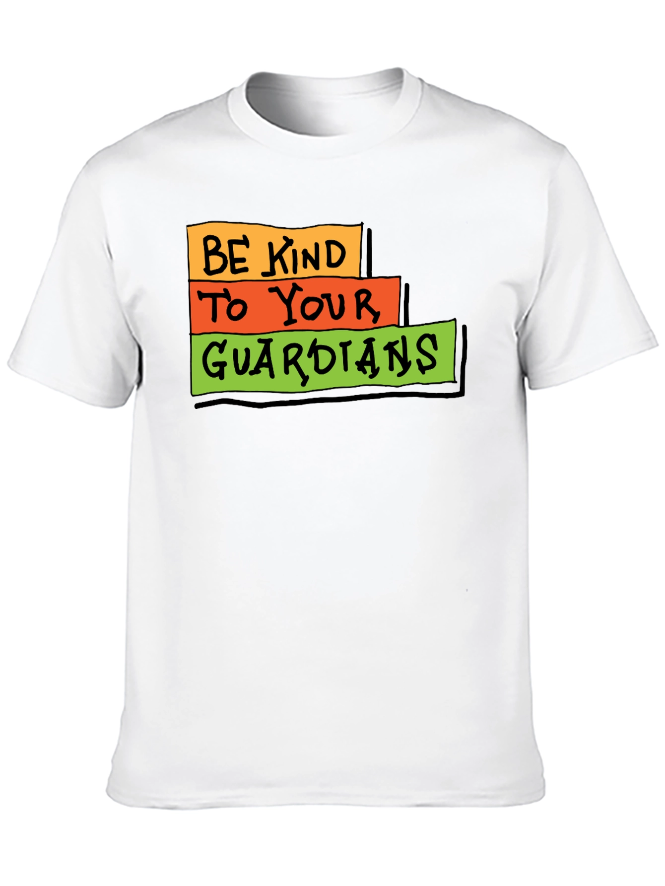 Be Kind to Your Guardians Black T-Shirt