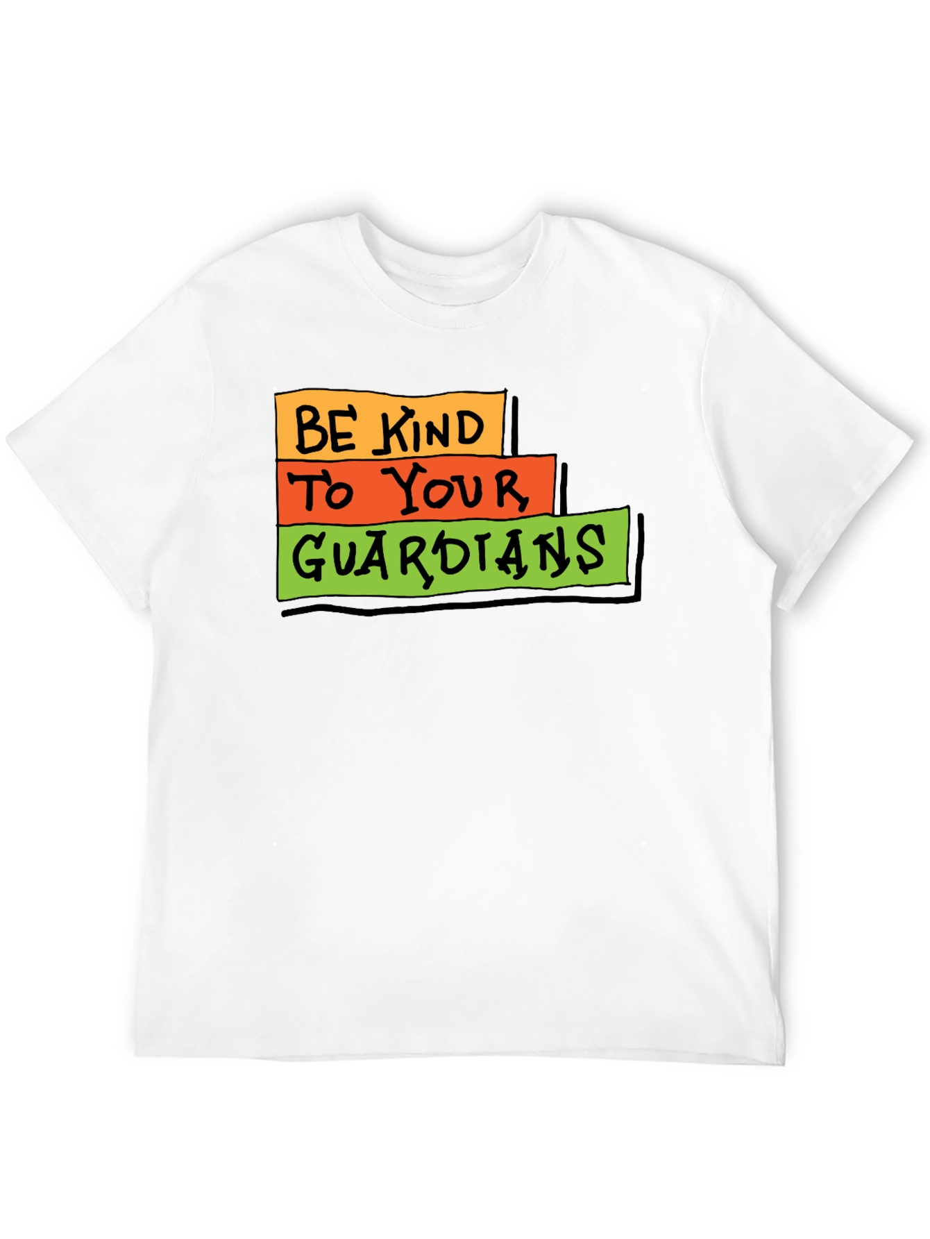 Be Kind to Your Guardians Black T-Shirt