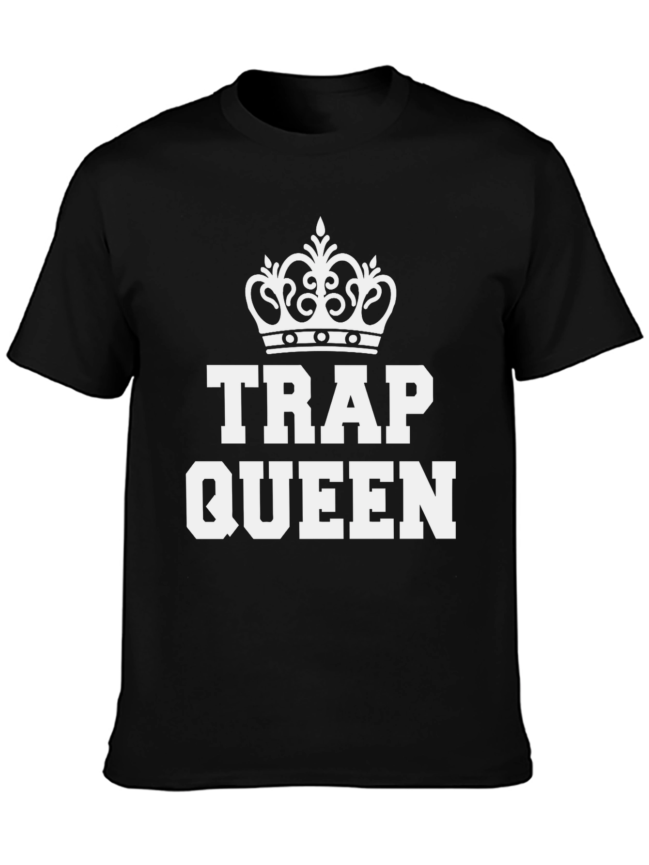Trap Queen Graphic Tee - Black