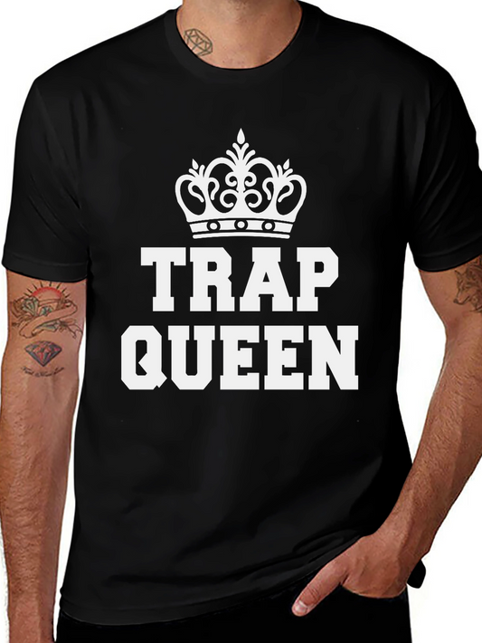 Trap Queen Graphic Tee - Black