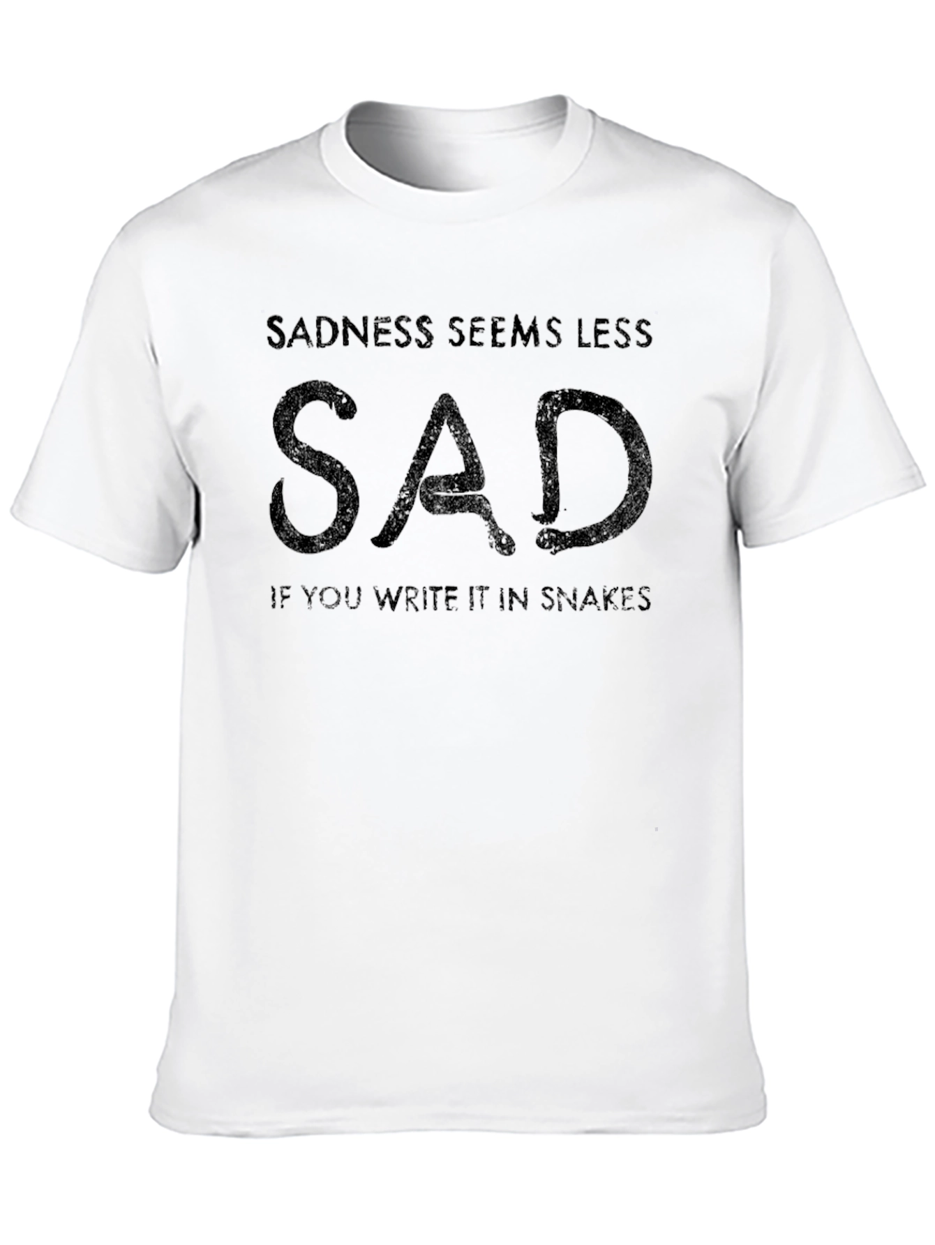 Sadness Snakes Graphic T-Shirt