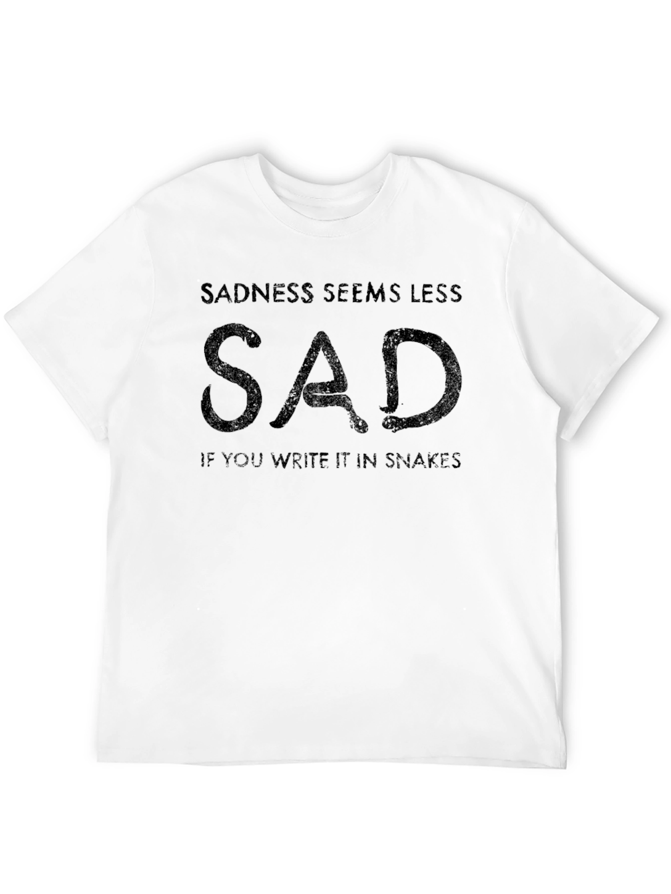 Sadness Snakes Graphic T-Shirt