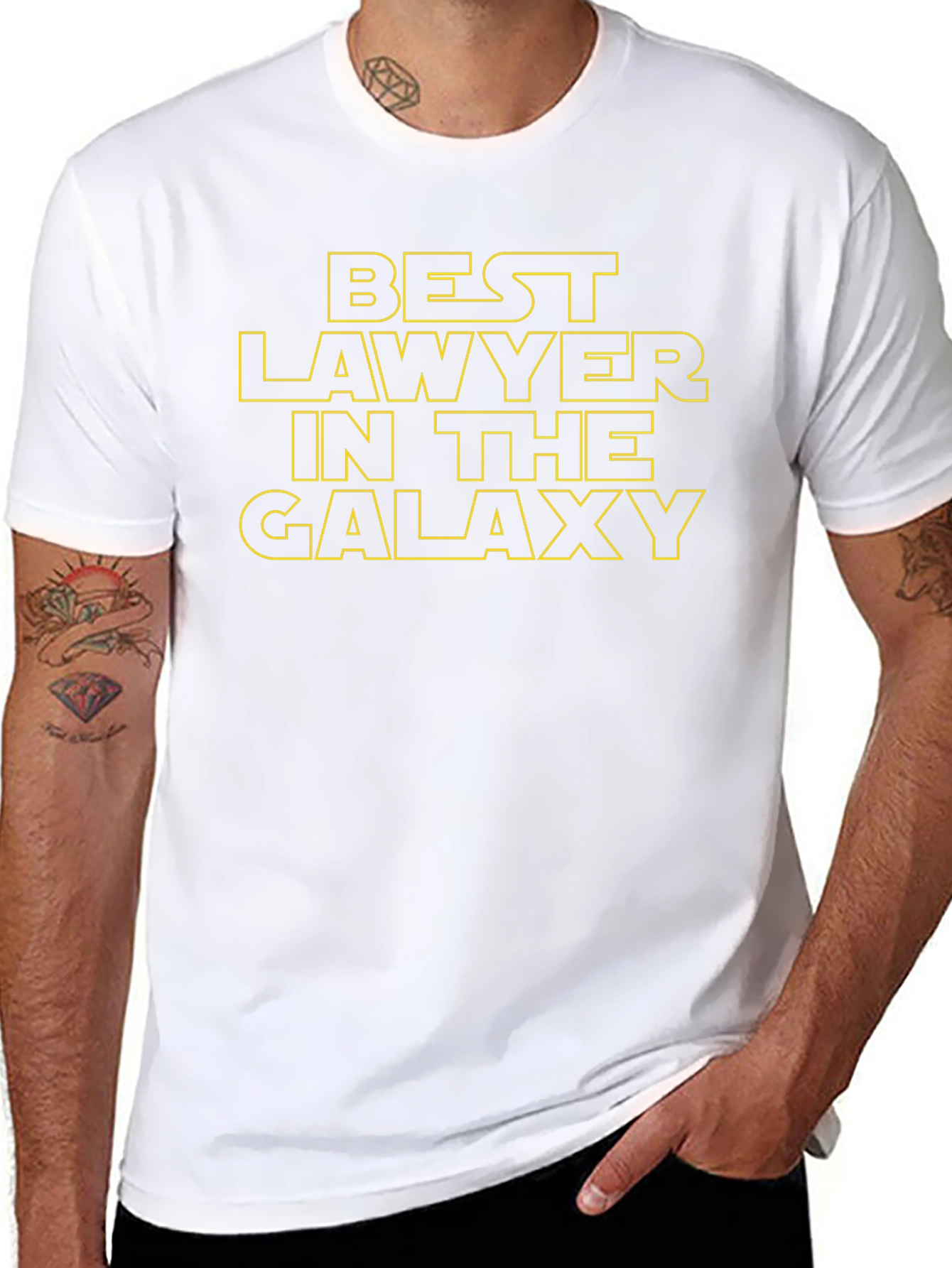 Best Lawyer In The Galaxy Black T-Shirt