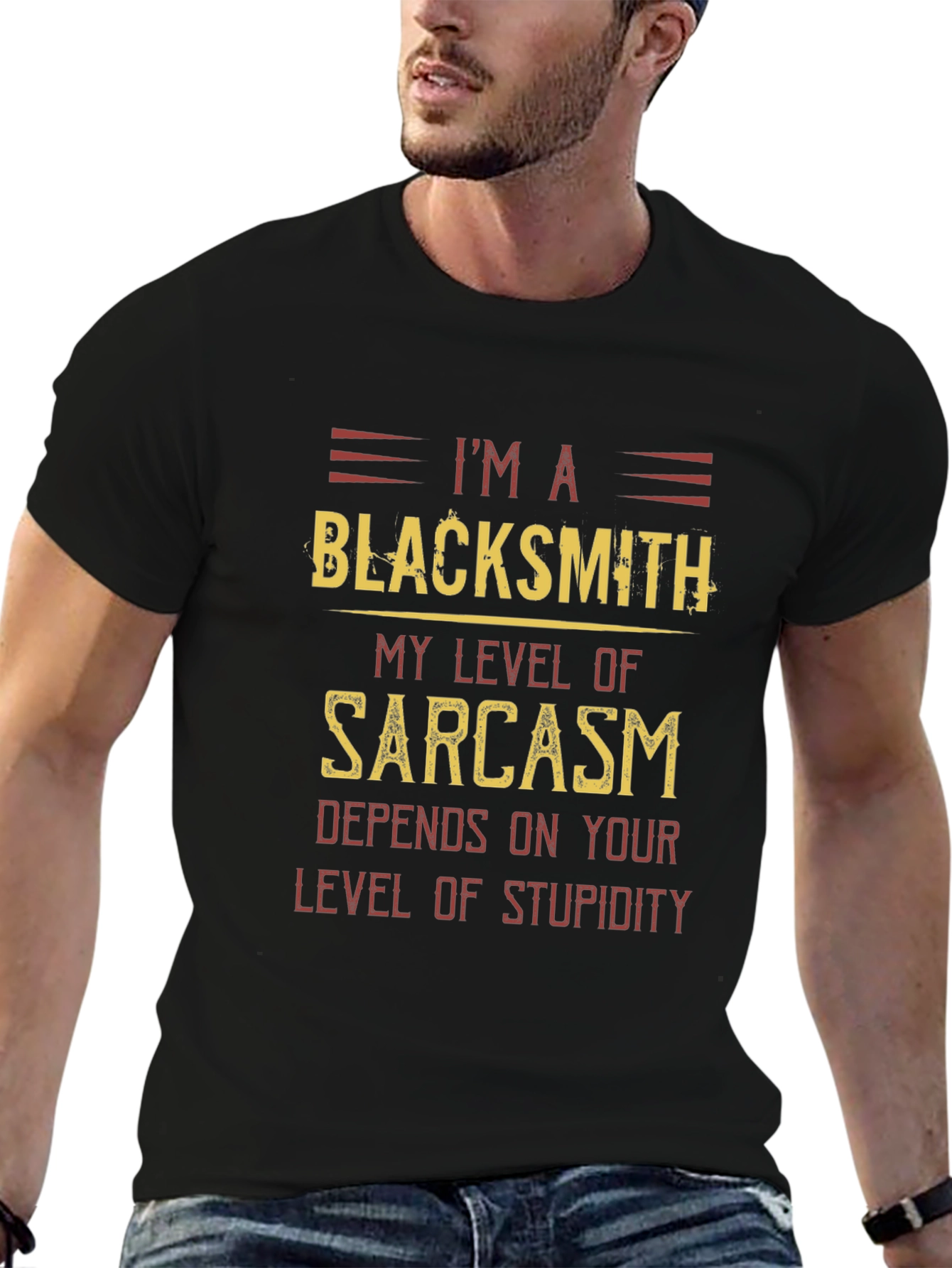 Blacksmith Sarcasm Humor T-Shirt - Funny Tee