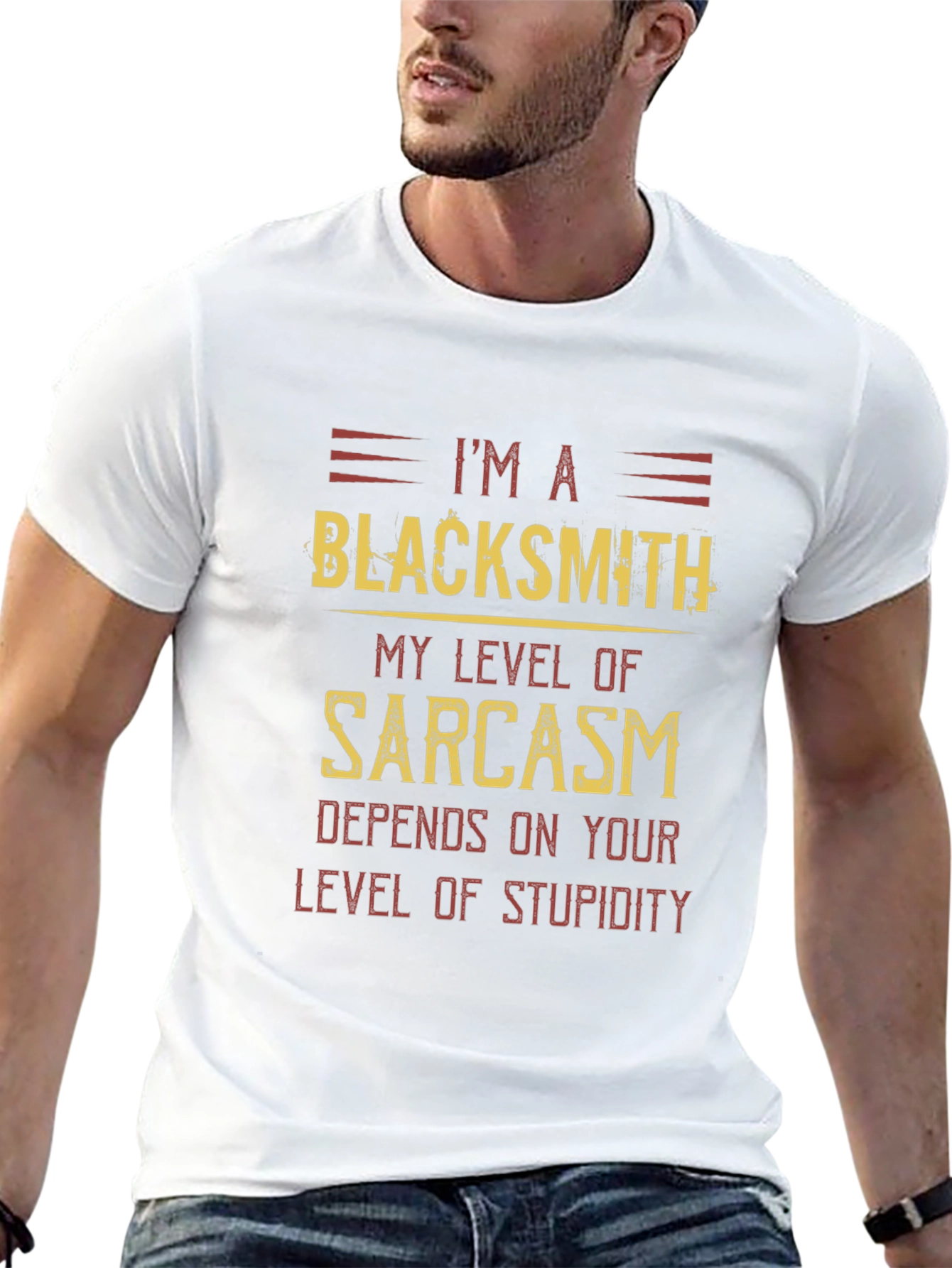 Blacksmith Sarcasm Humor T-Shirt - Funny Tee