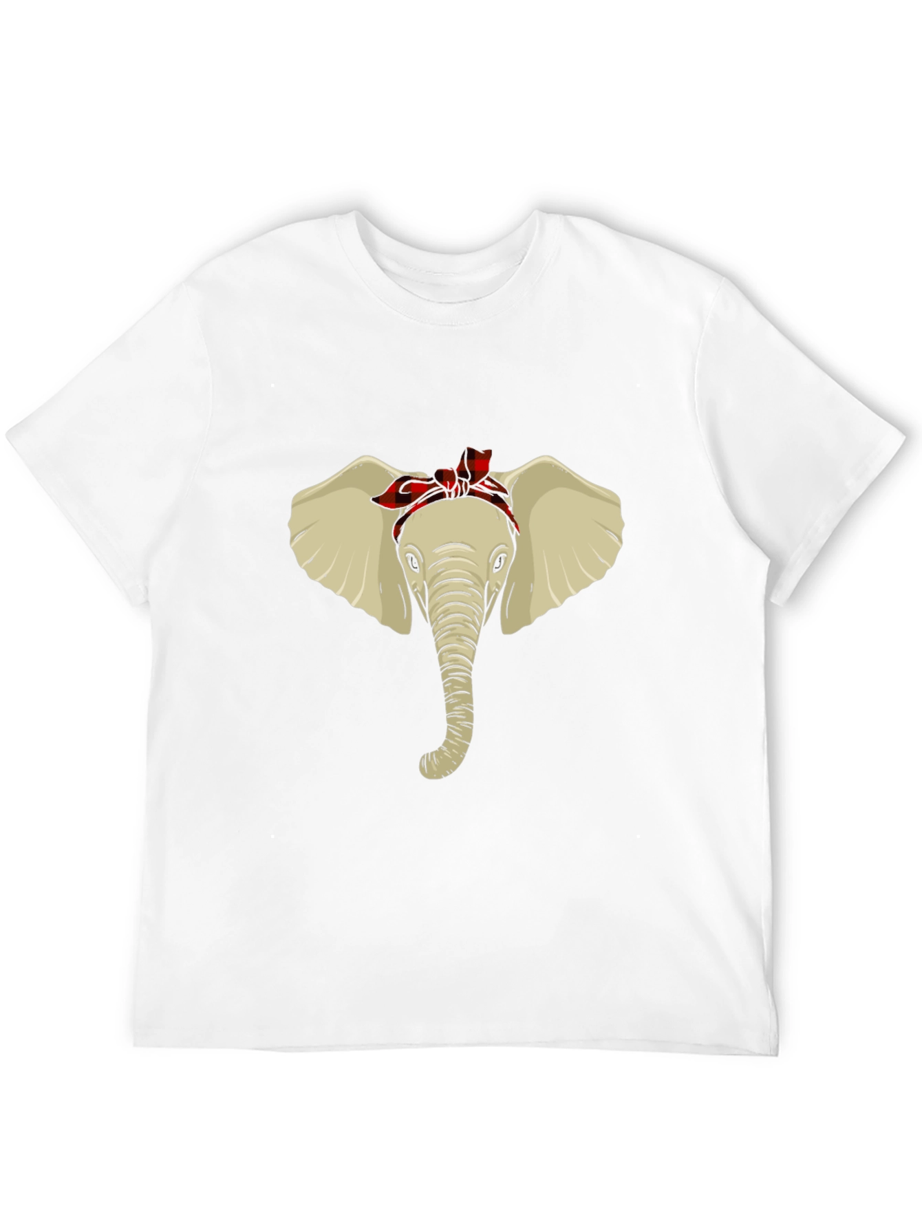 Elephant with Bandana Graphic Tee - Unisex