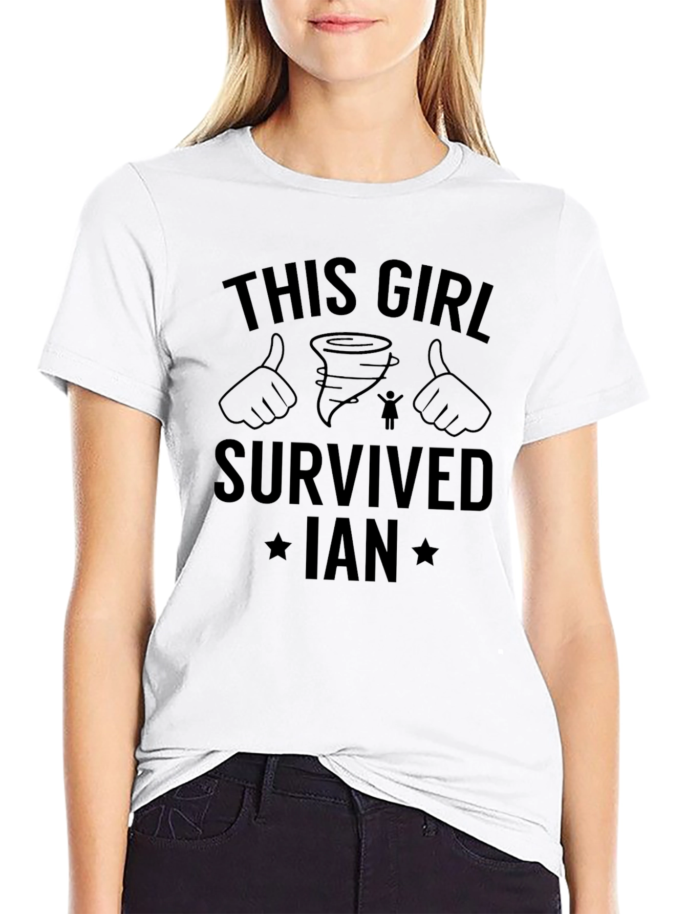 This Girl Survived Ian T-Shirt