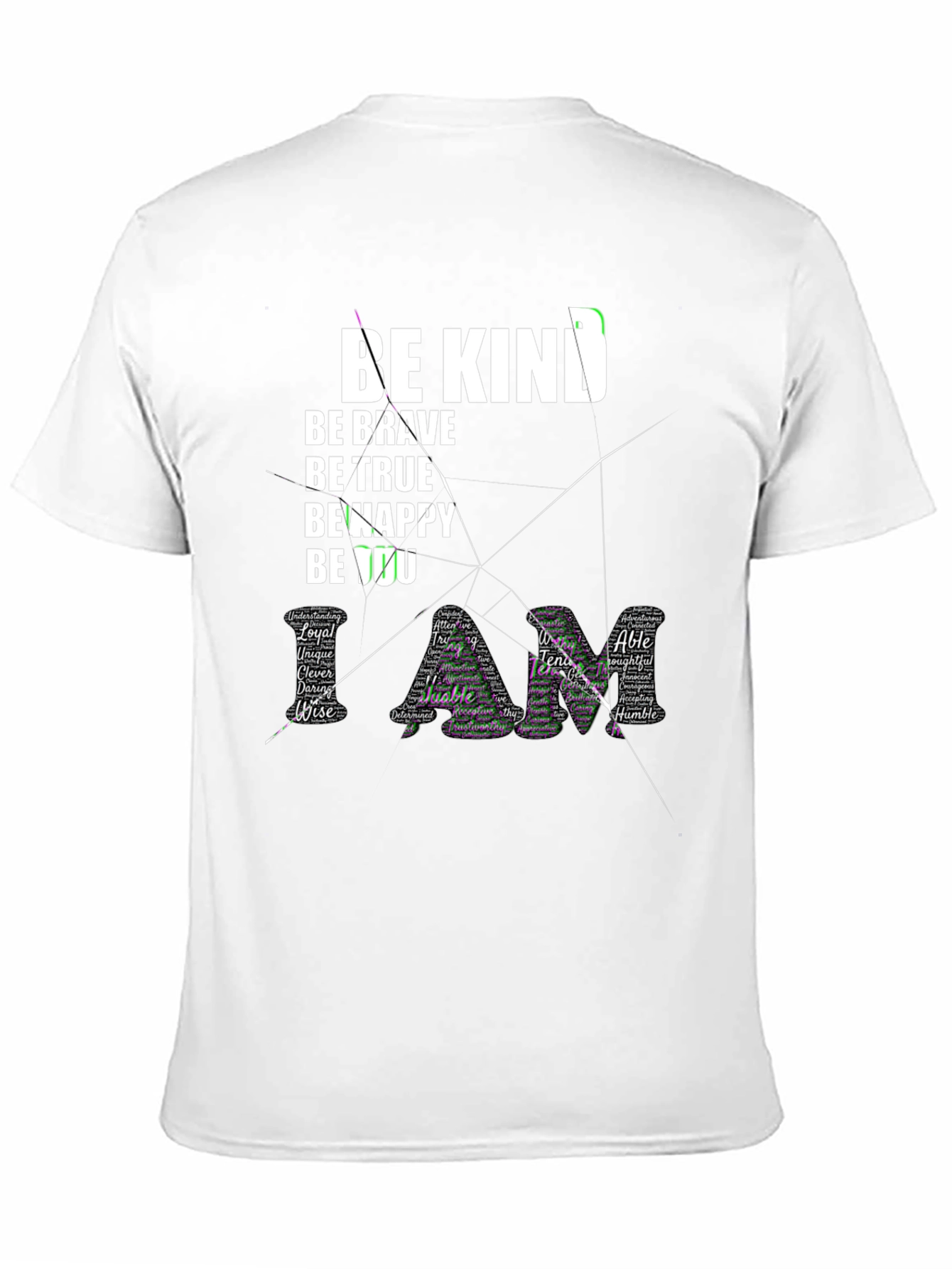 Be Kind Graphic Tee - Inspirational Word Art