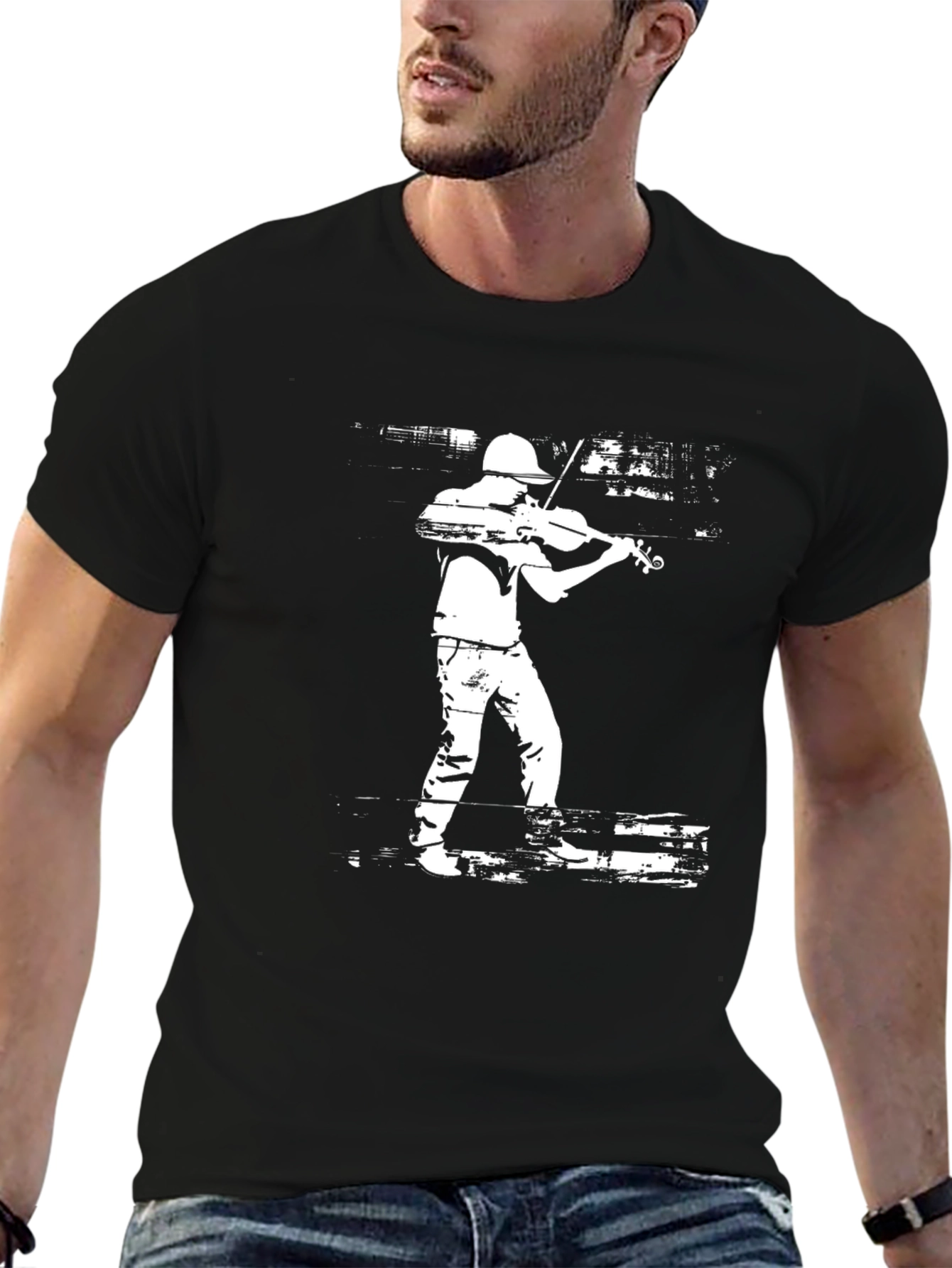 Musician Graphic T-Shirt: Casual Cool Style
