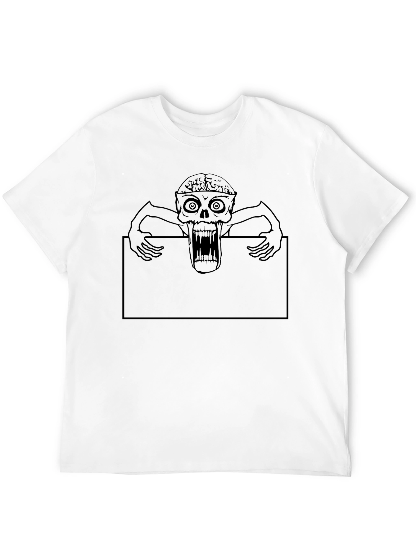 Zombie Graphic Black T-Shirt