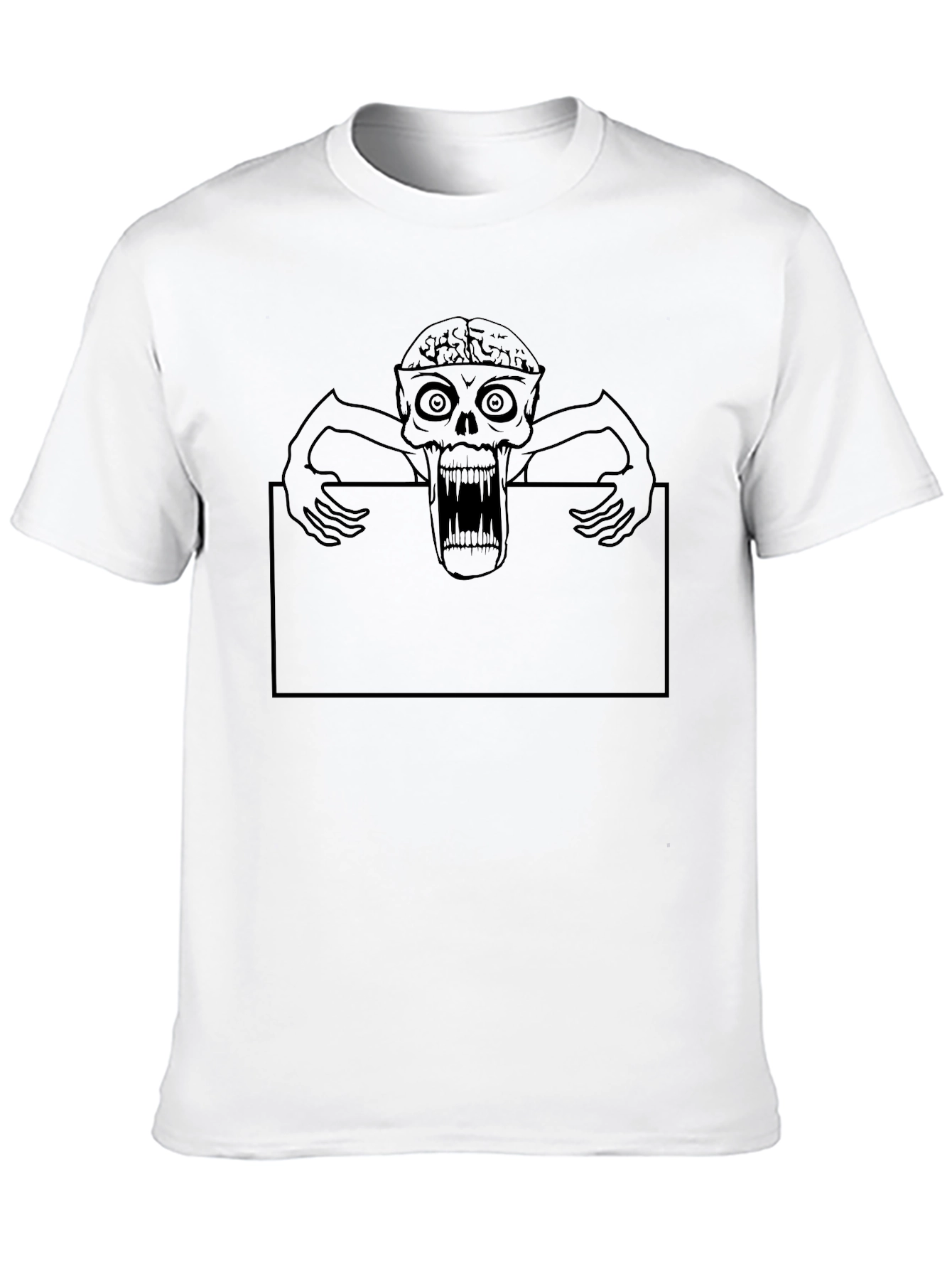 Zombie Graphic Black T-Shirt