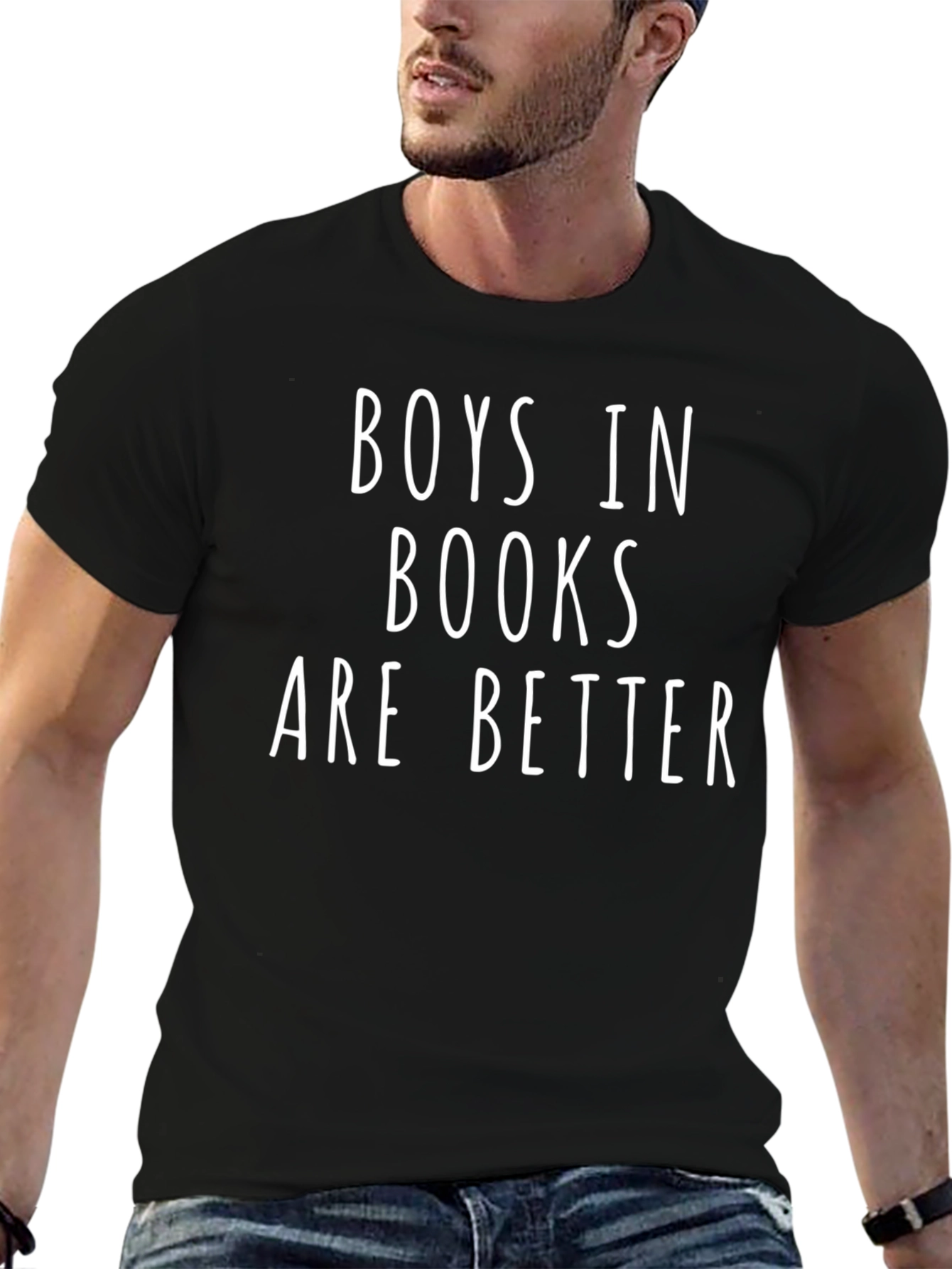 Boys in Books Are Better Graphic T-Shirt