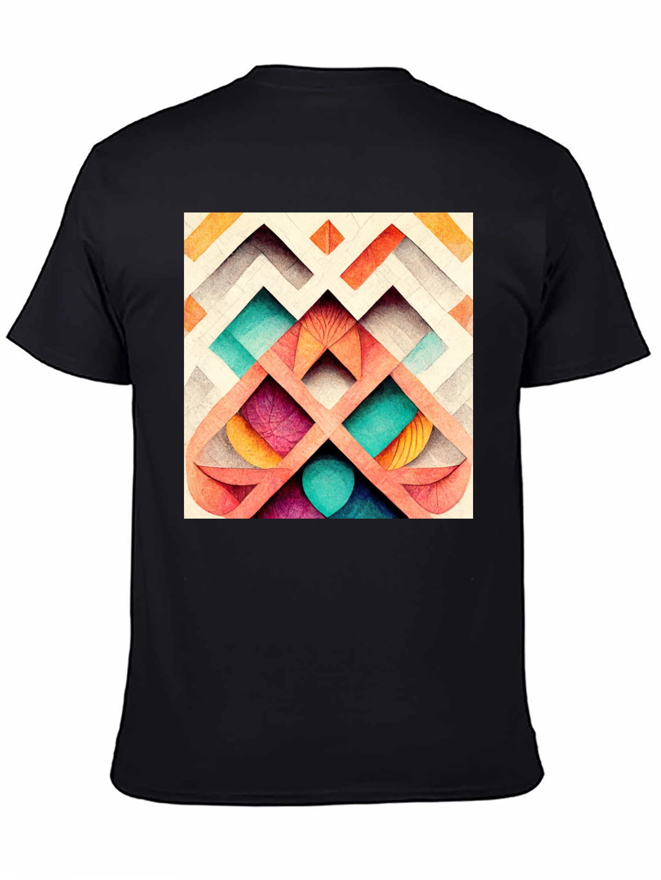 Abstract Geometric Pattern Tee